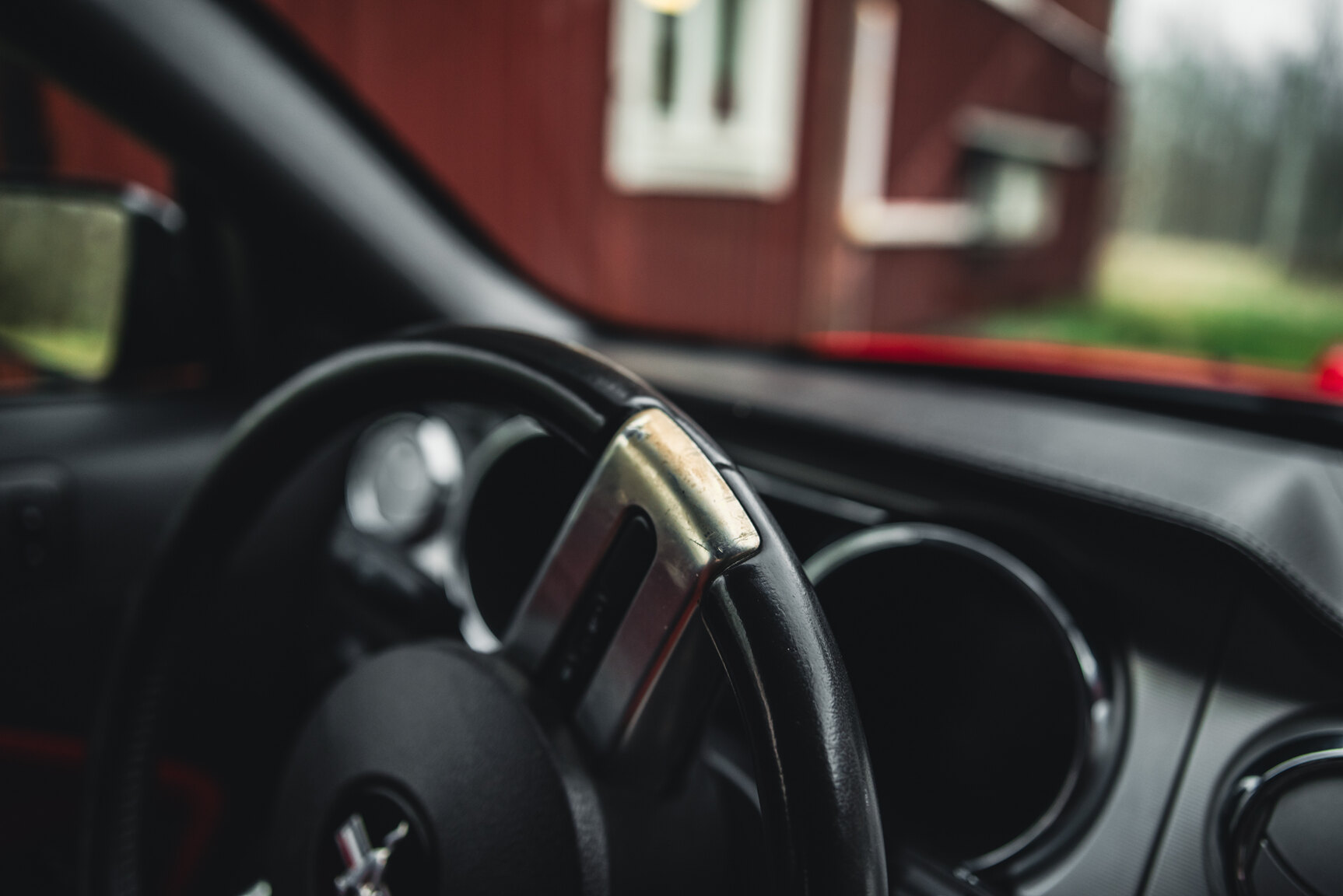 Interior image of 2009 Ford Mustang V8 GT Convertible