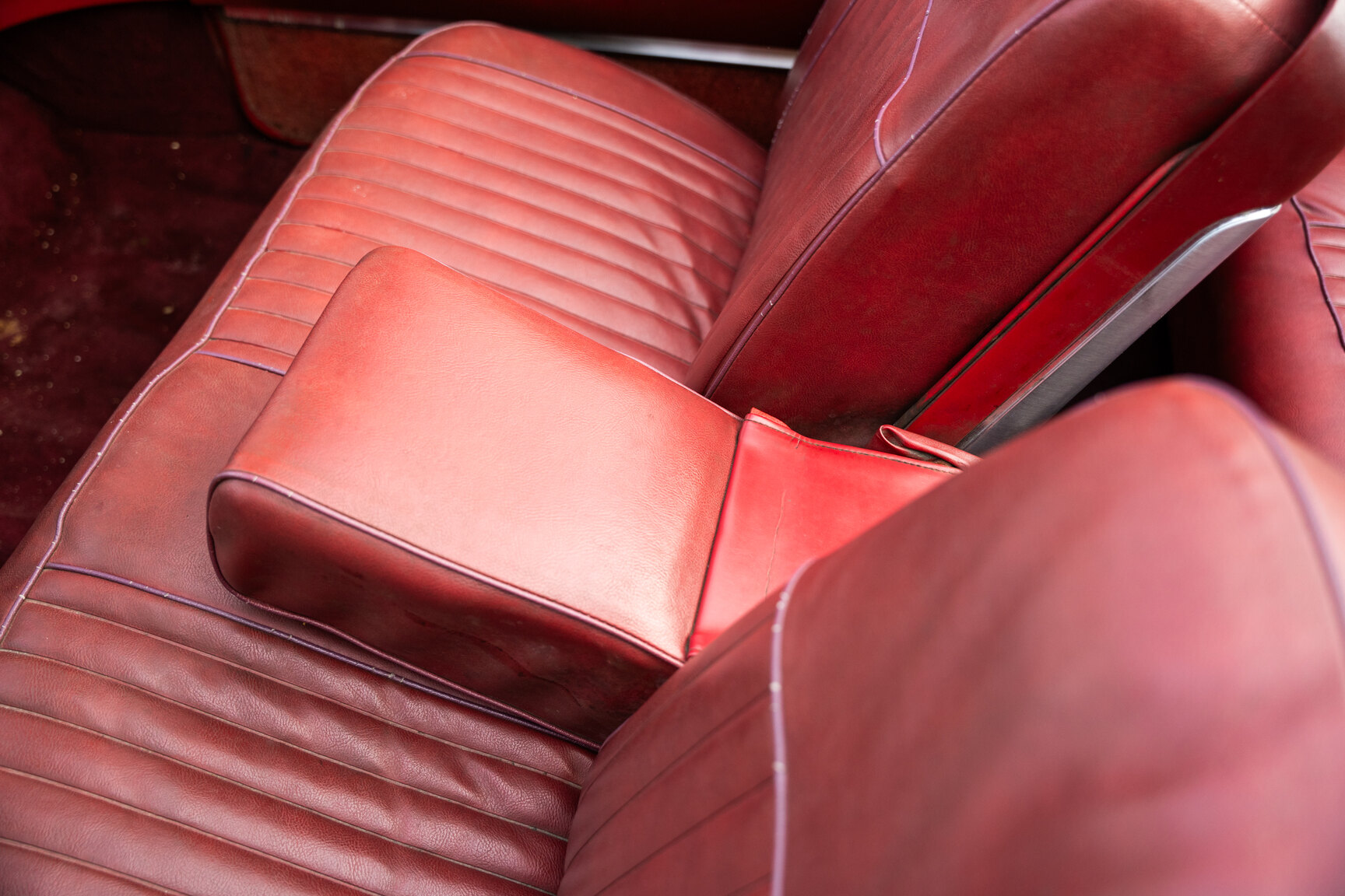 Interior image of 1965 Cadillac De Ville convertible
