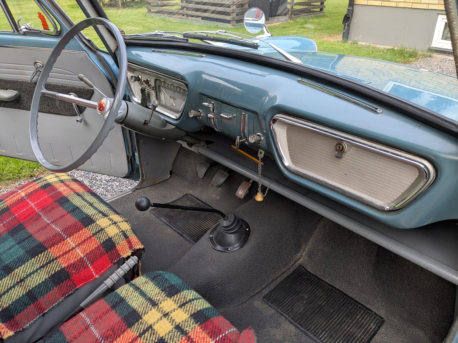 Interior image of 1961 Ford Anglia Deluxe