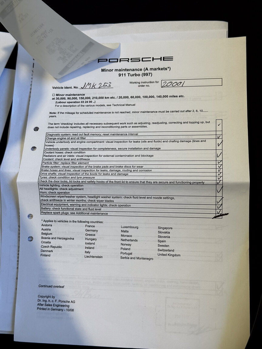 Documentation for 2008 Porsche 911 Turbo Cabriolet (35)