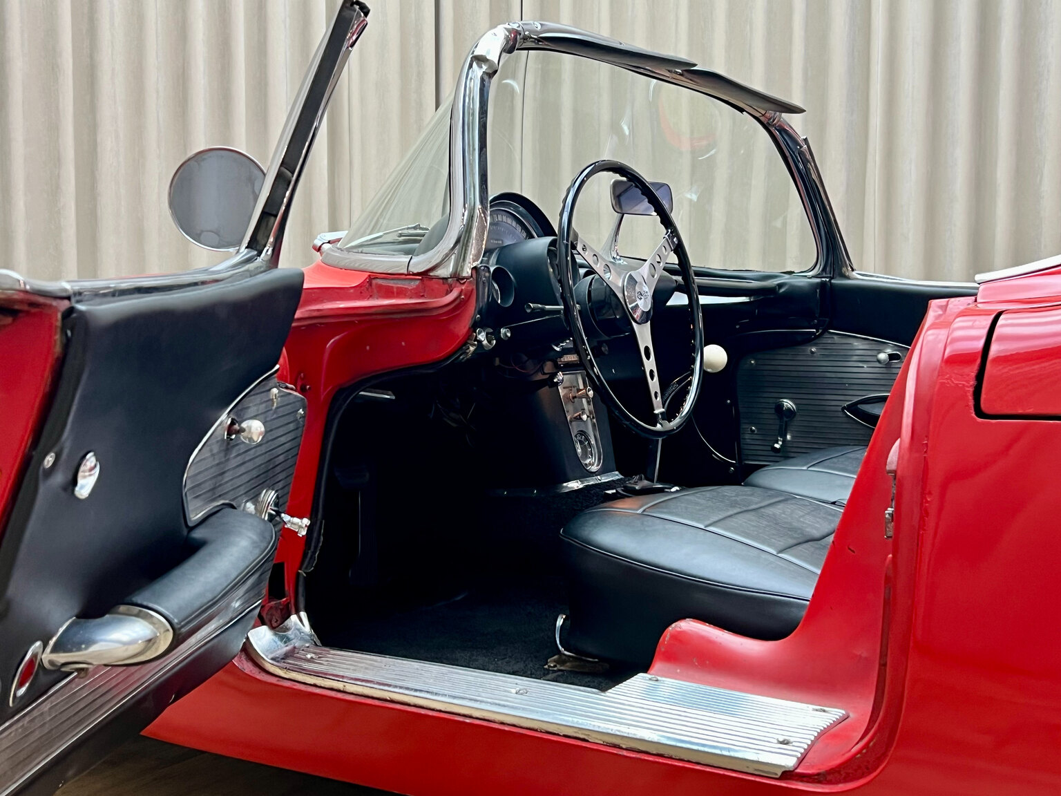 Interiörbild 1960 Chevrolet Corvette C1