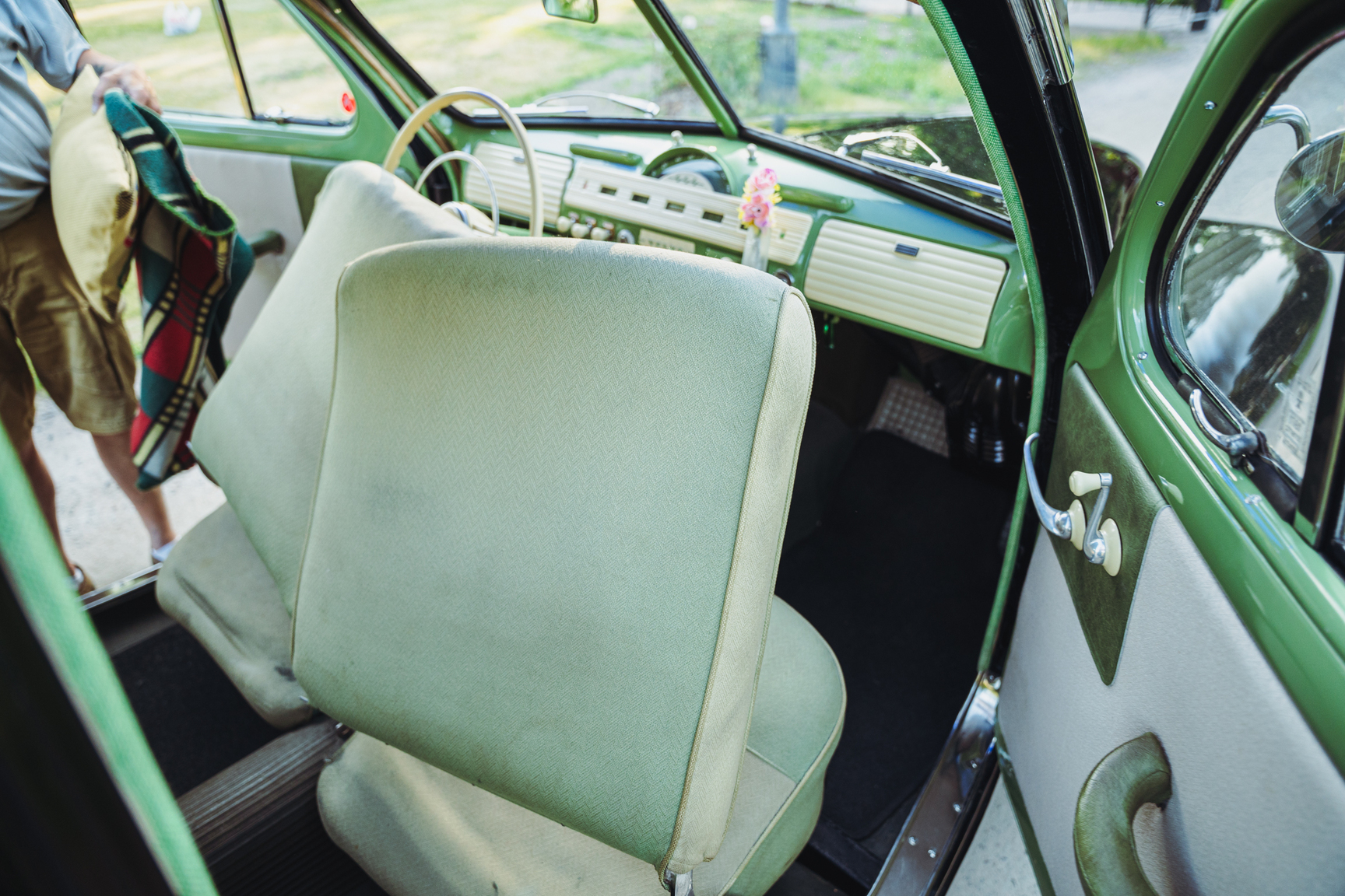 Interiörbild 1947 Volvo PV 444 1947