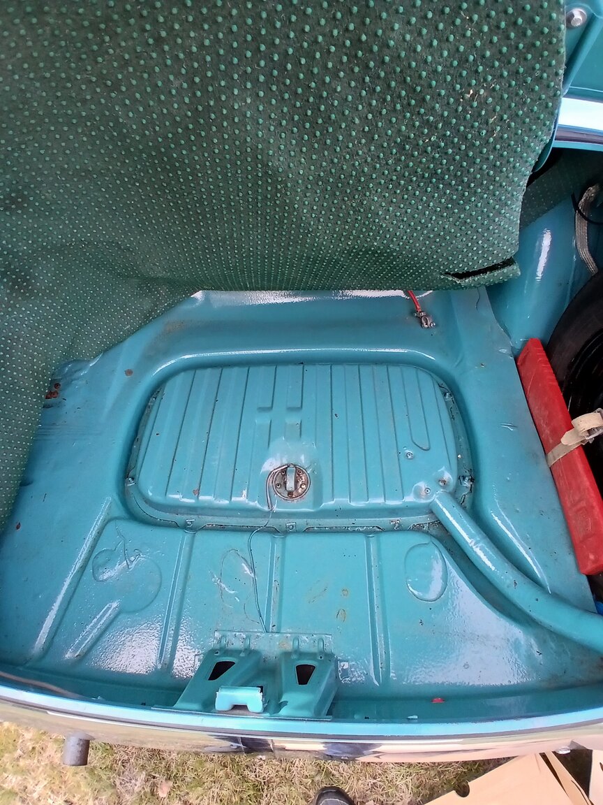 Interior image of 1958 Opel Olympia Rekord