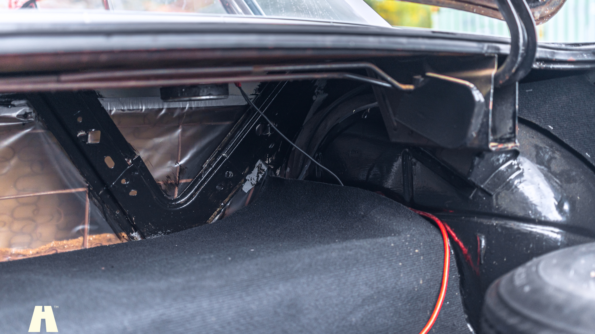 Interiörbild 1960 Chevrolet Impala Flattop 348 Bigblock (76)