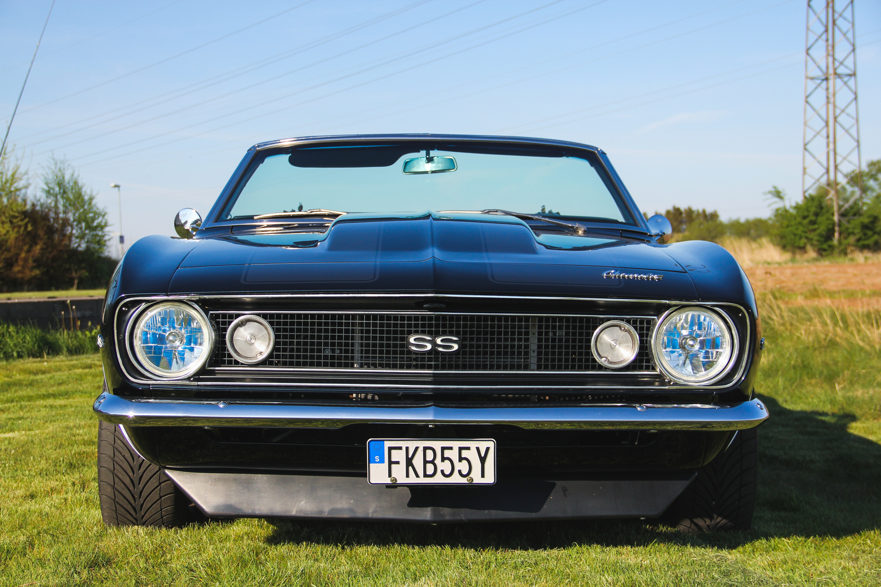 Exteriörbild på 1967 Chevrolet Camaro 383ci Convertible (11)