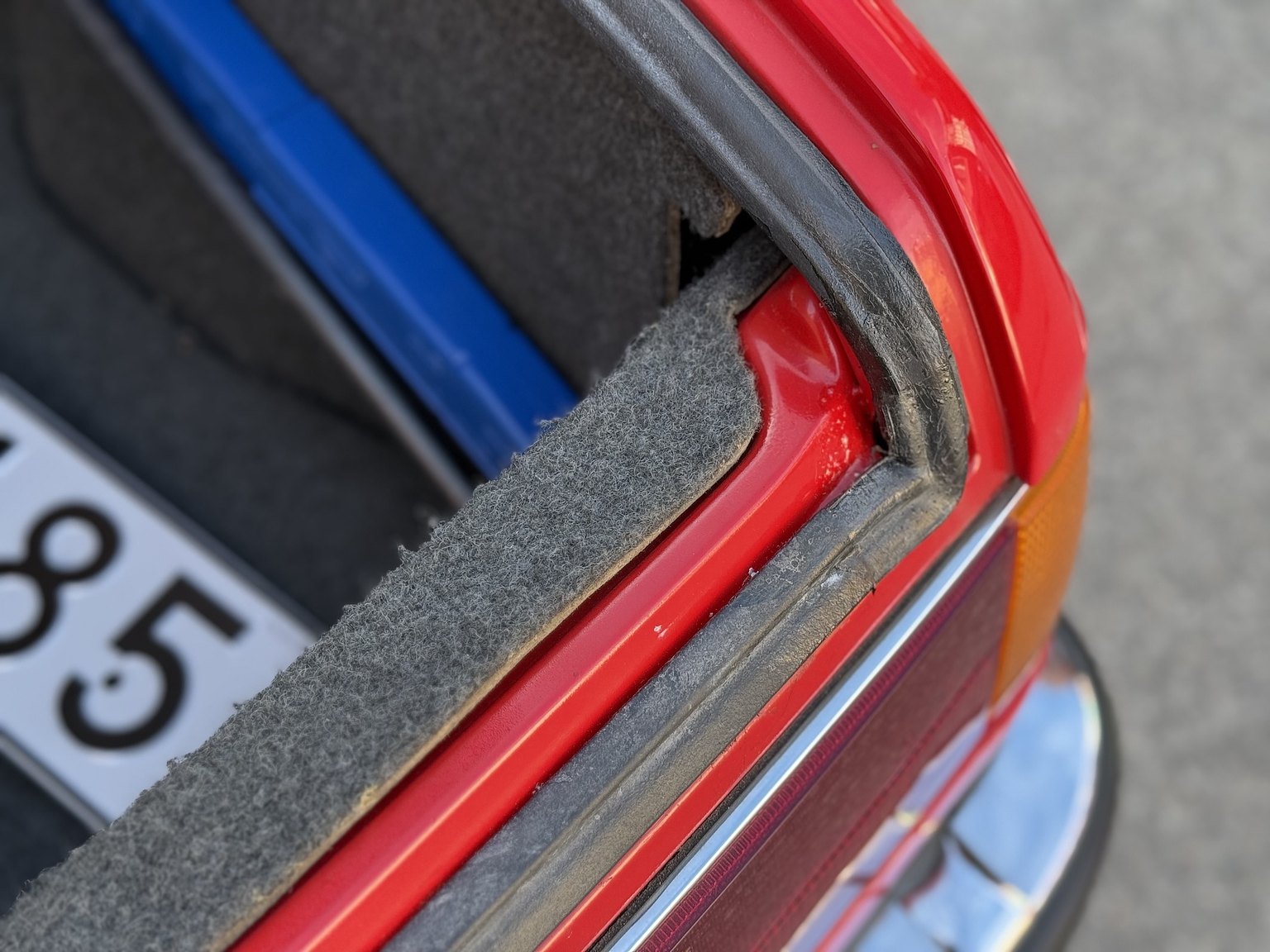 Interiörbild 1984 BMW 635CSi