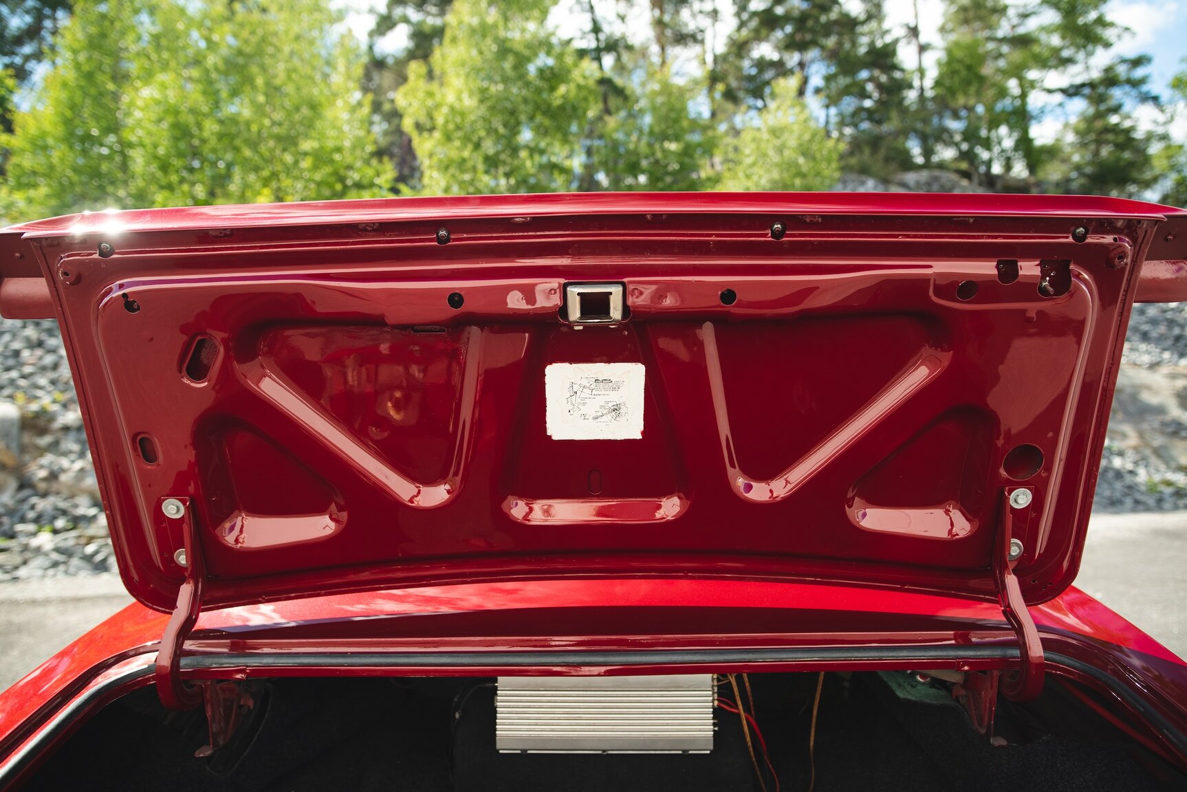 Interiörbild 1967 Chevrolet Camaro