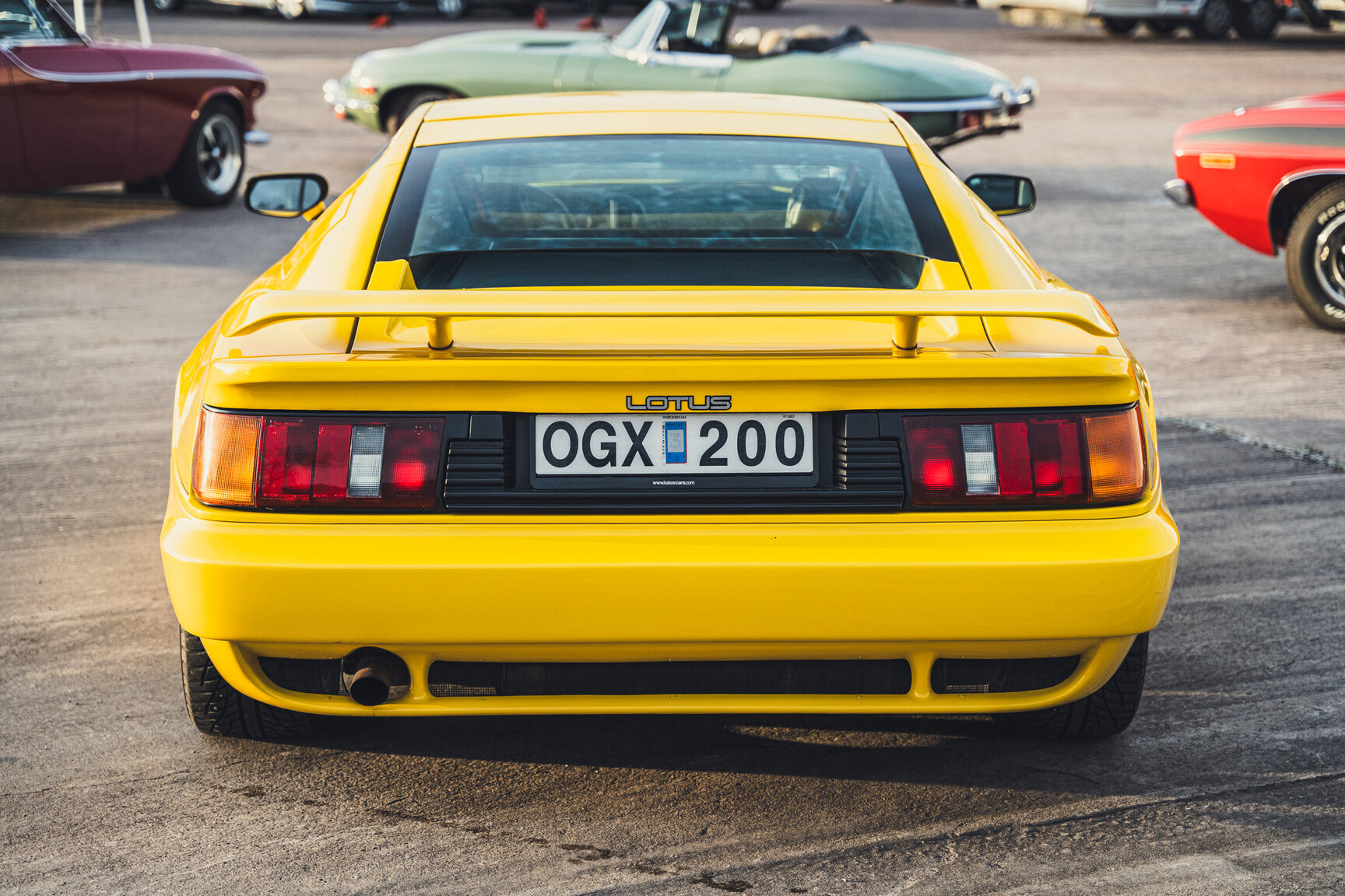 Exterior image of 1989 Lotus Esprit Turbo SE