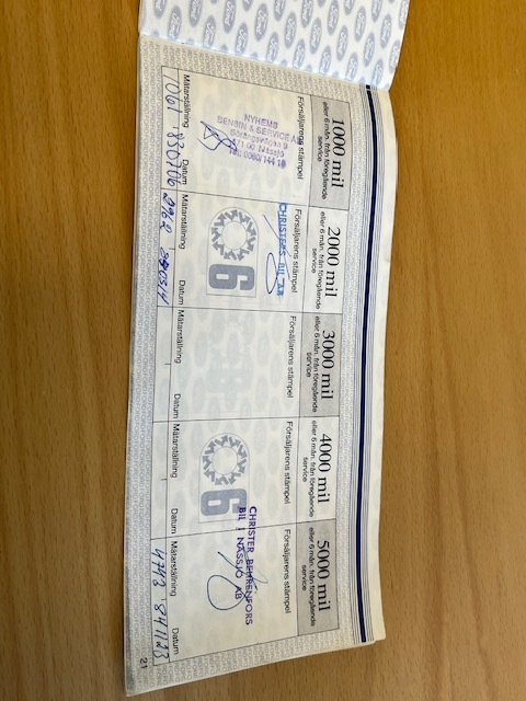Documentation for 1983 Ford Sierra