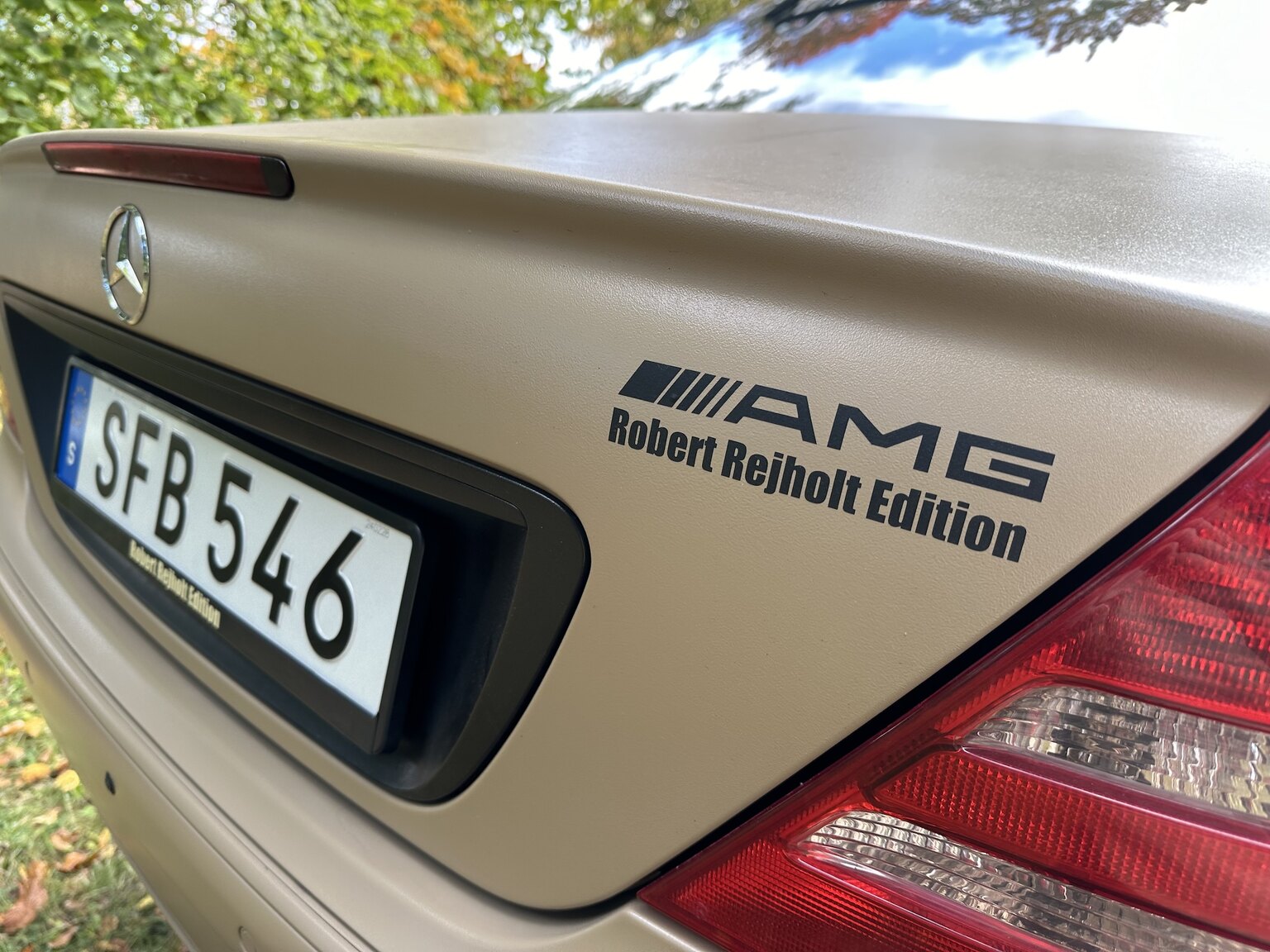 Exterior image of 2001 Mercedes-Benz CL600/ML 55 AMG