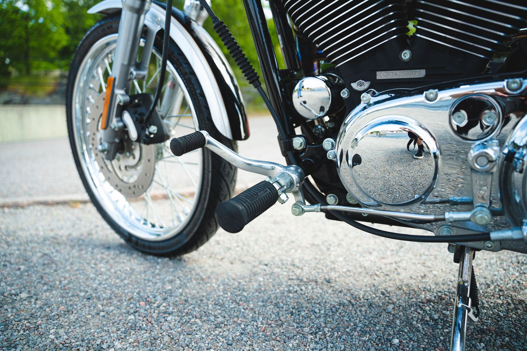 Exterior image of 2003 Harley Davidson Sportster 1200 100th Anniversary (48)