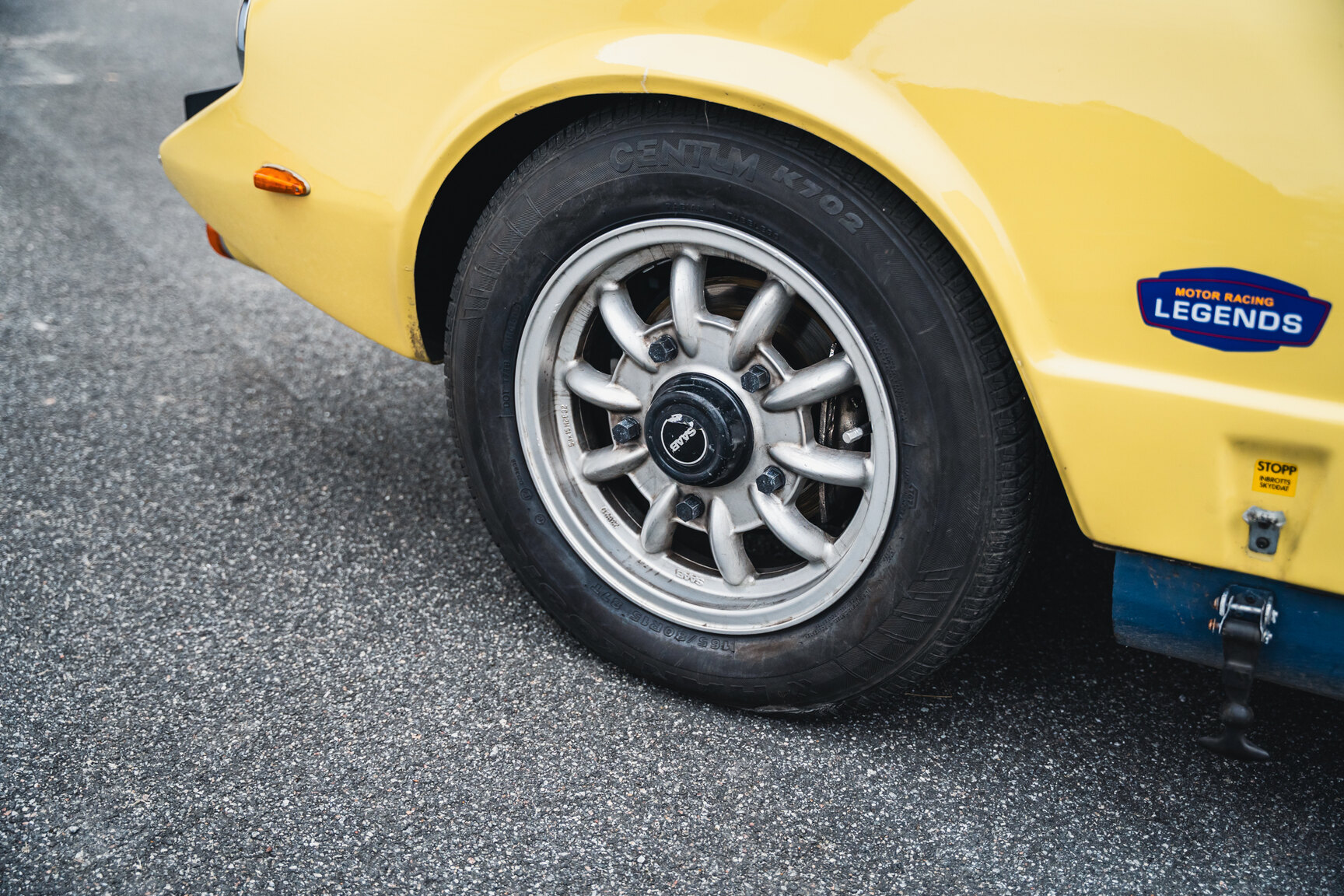 Exteriörbild på 1969 Saab Sonett II