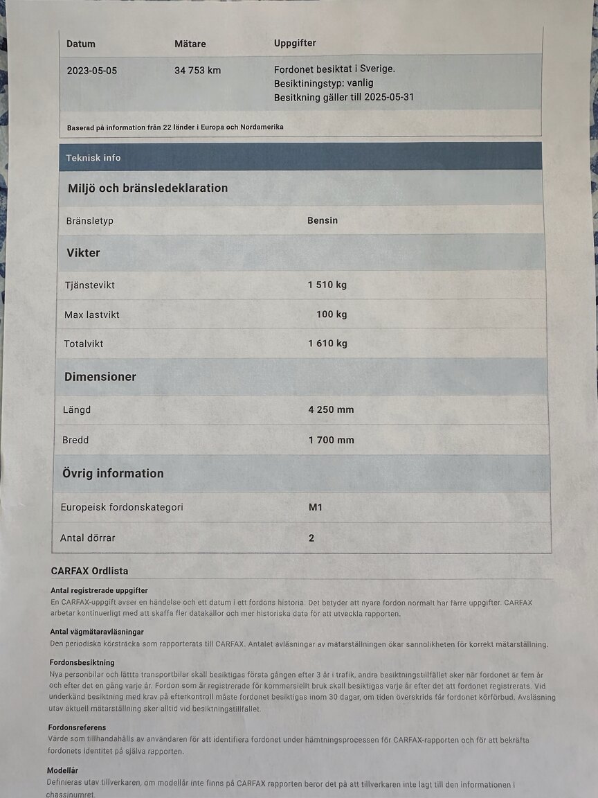 Documentation for 1989 Ferrari 328 GTS