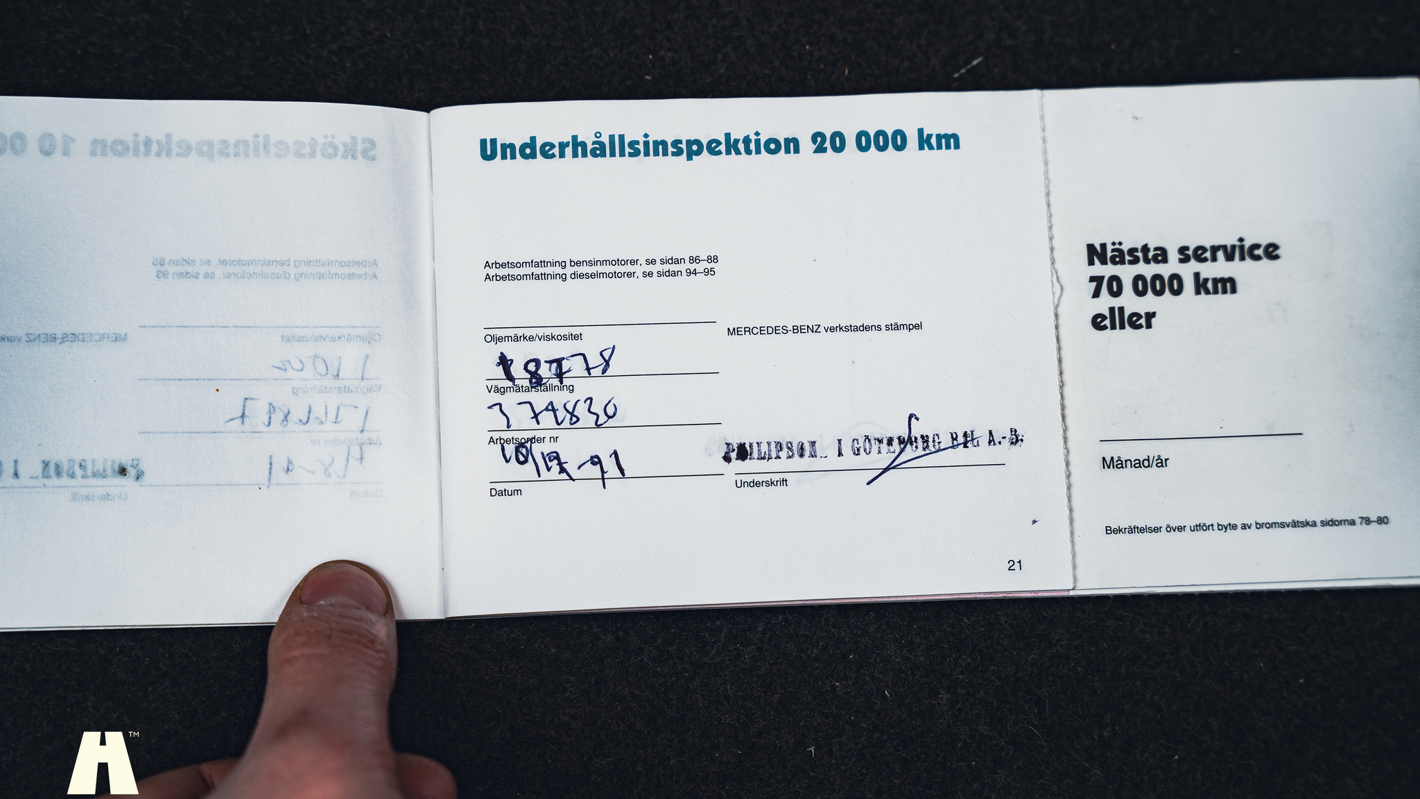 Documentation for 1990 Mercedes 300 CE-24