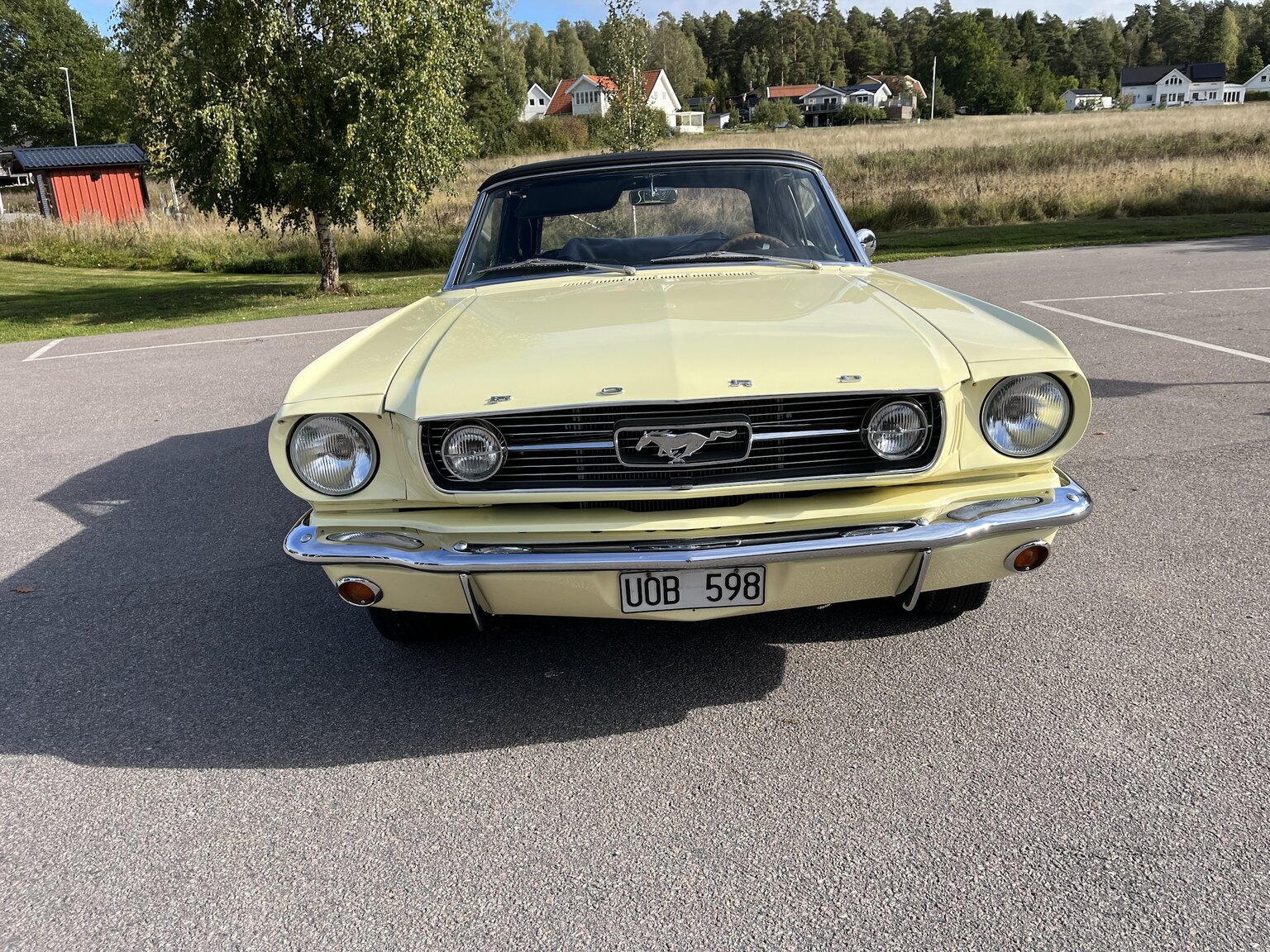 Aussenfoto 1966 Ford Mustang Cabriolet 289cui