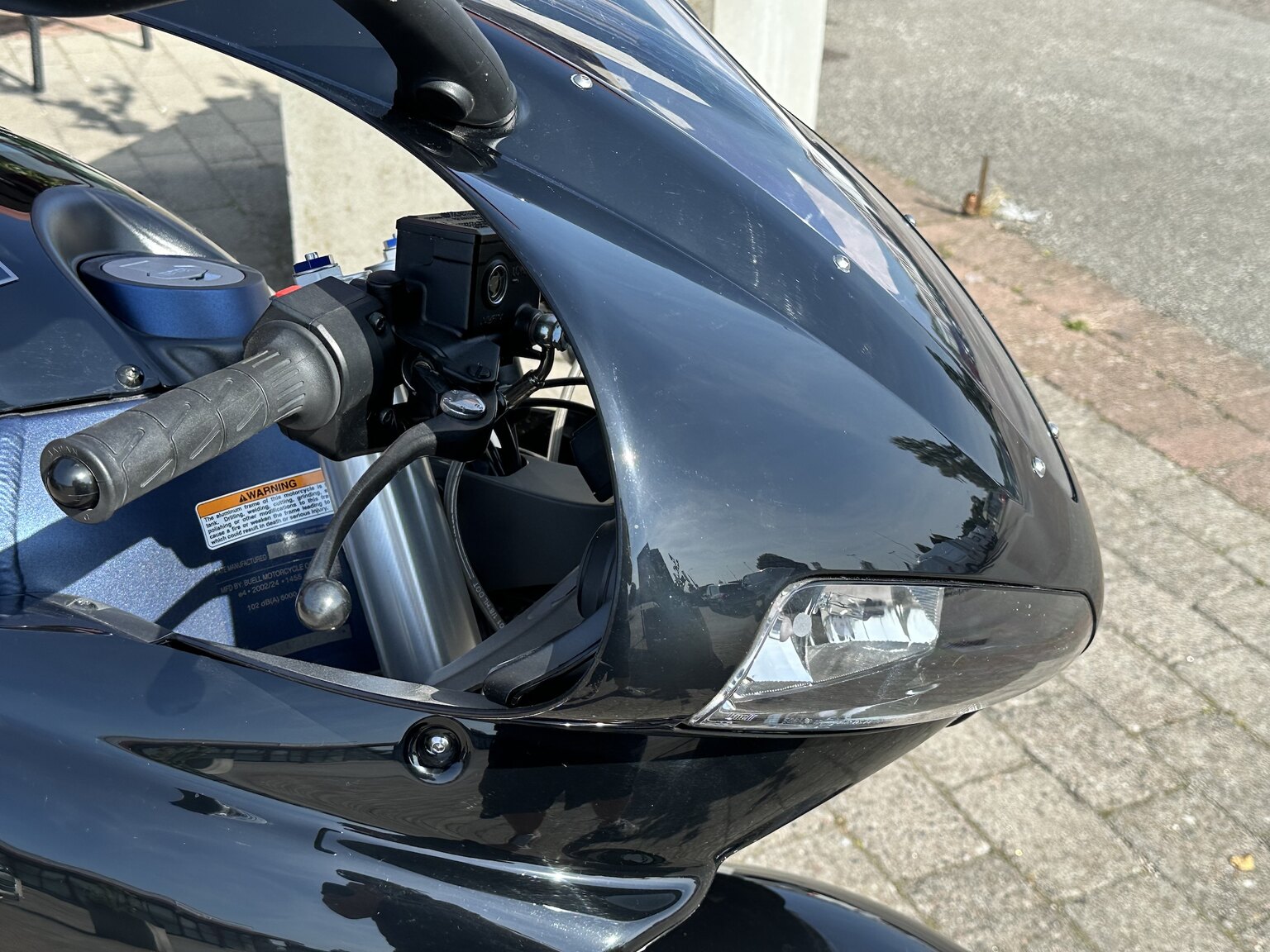 Exteriörbild på 2008 Buell 1125R