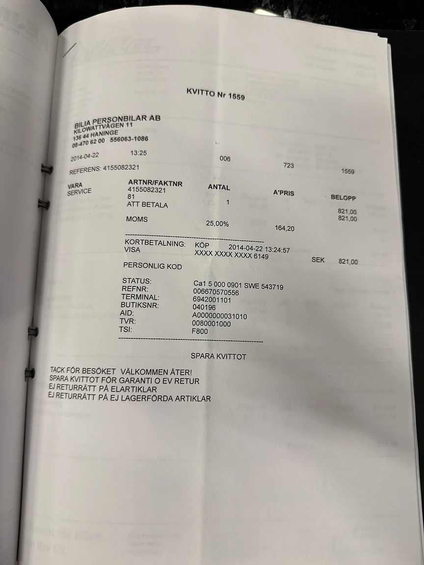 Dokumentation, 1961 Volvo PV544C Sport (42)