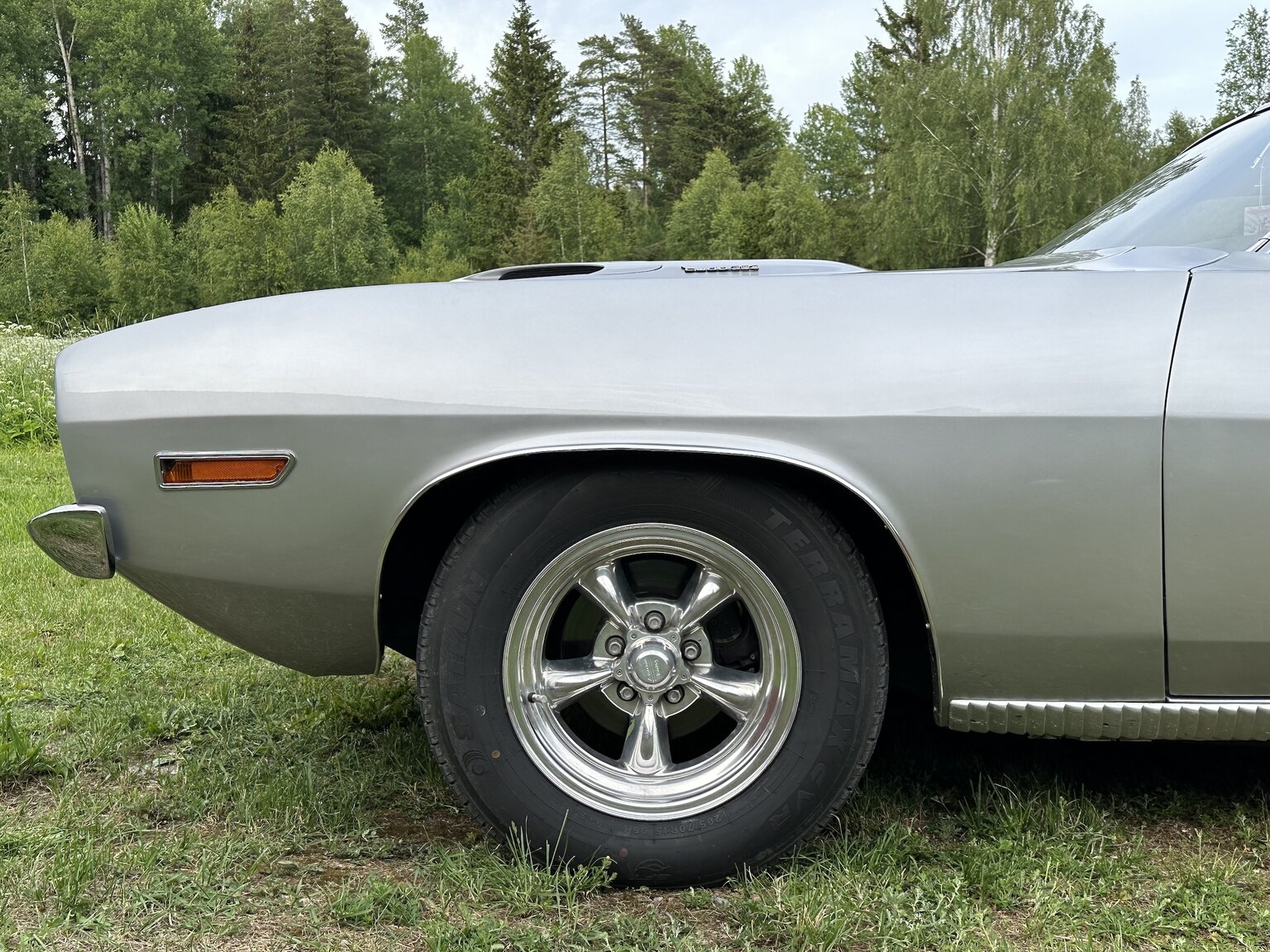 Exteriörbild på 1970 Plymouth Cuda 383