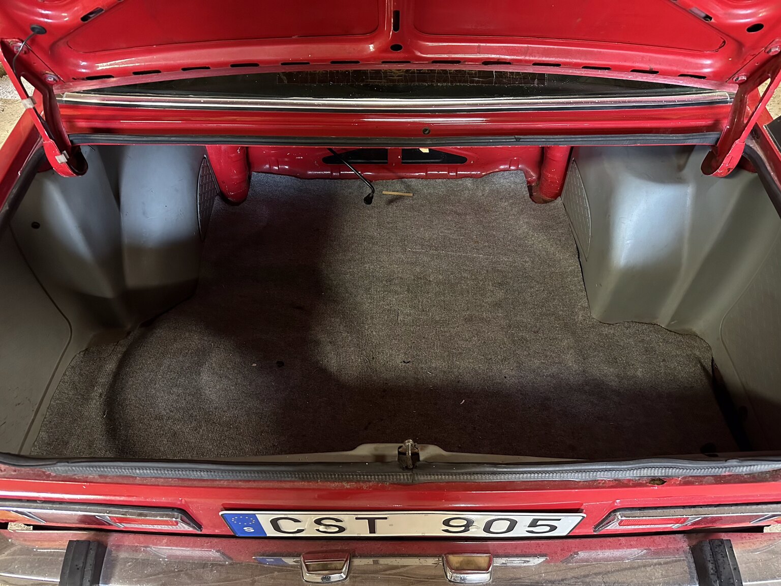 Interiörbild 1977 Alfa Romeo Alfetta