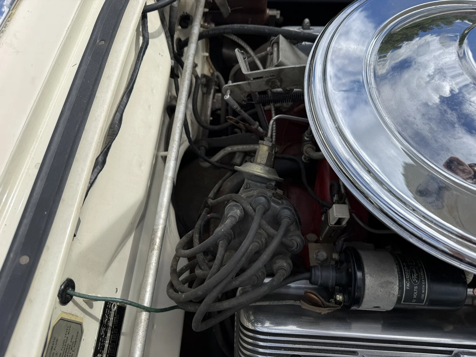 1957 Ford Thunderbird (16), Mekanik