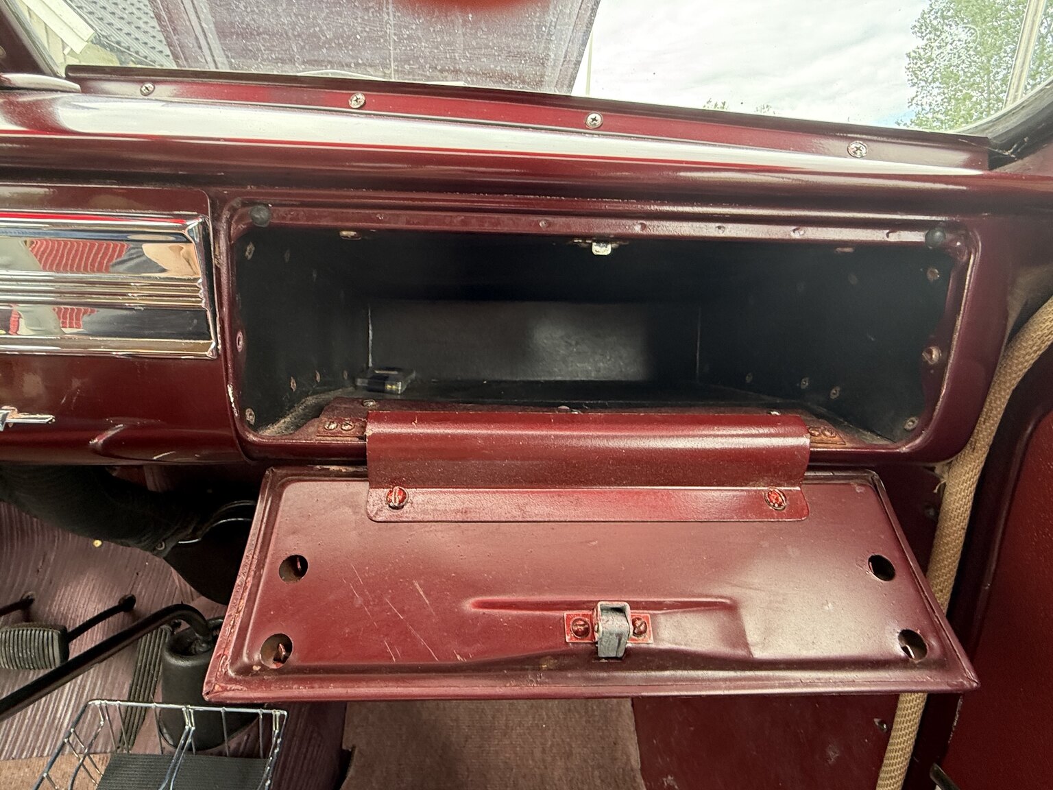 Innenraumfoto von 1953 Volvo PV 444 ES