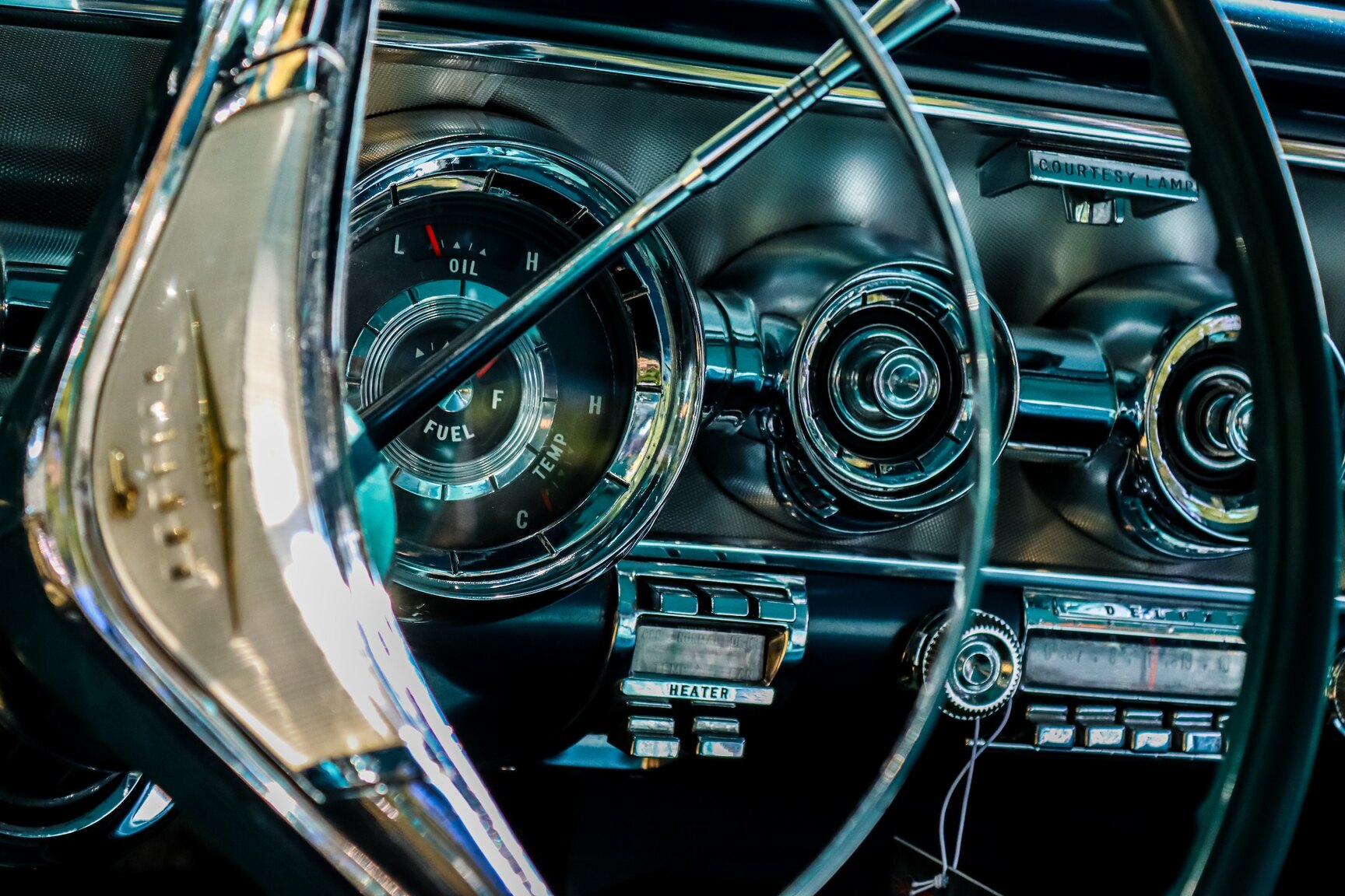 Innenraumfoto von 1958 Pontiac Bonneville