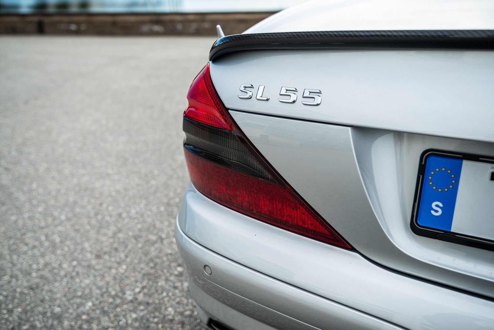 Exterior image of 2002 Mercedes SL 55 AMG