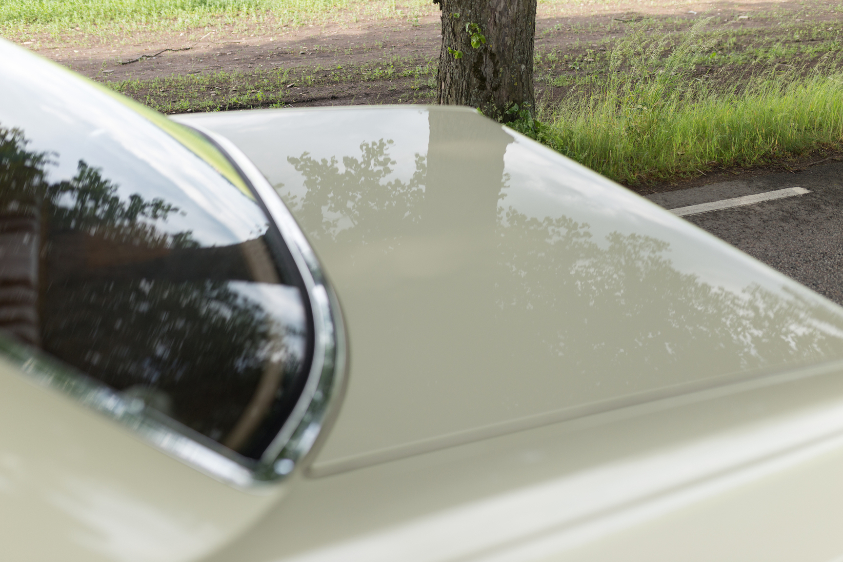 Exteriörbild på 1971 Mercedes 250 C