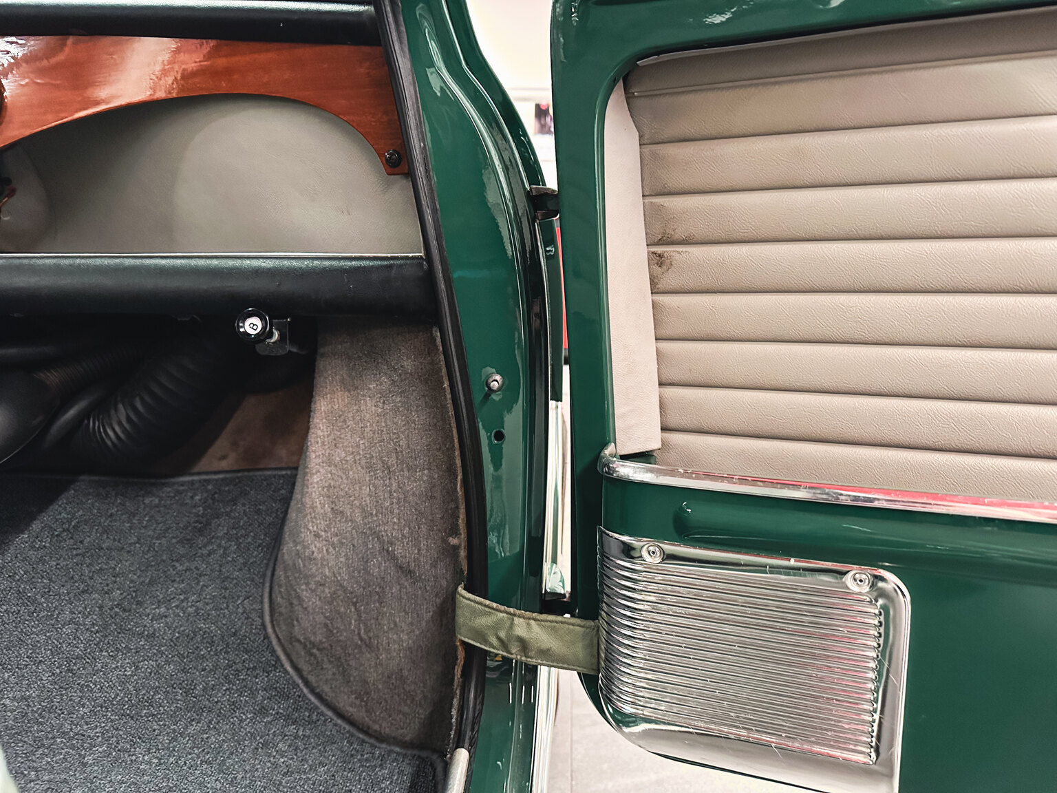 Interiörbild 1965 Austin Cooper