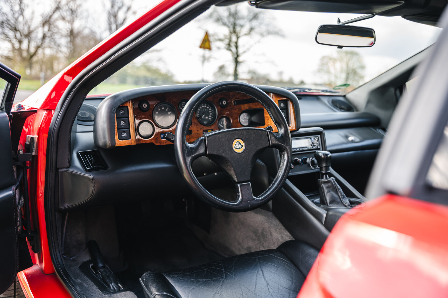 Interiörbild 1992 Lotus Esprit Turbo High-Wing