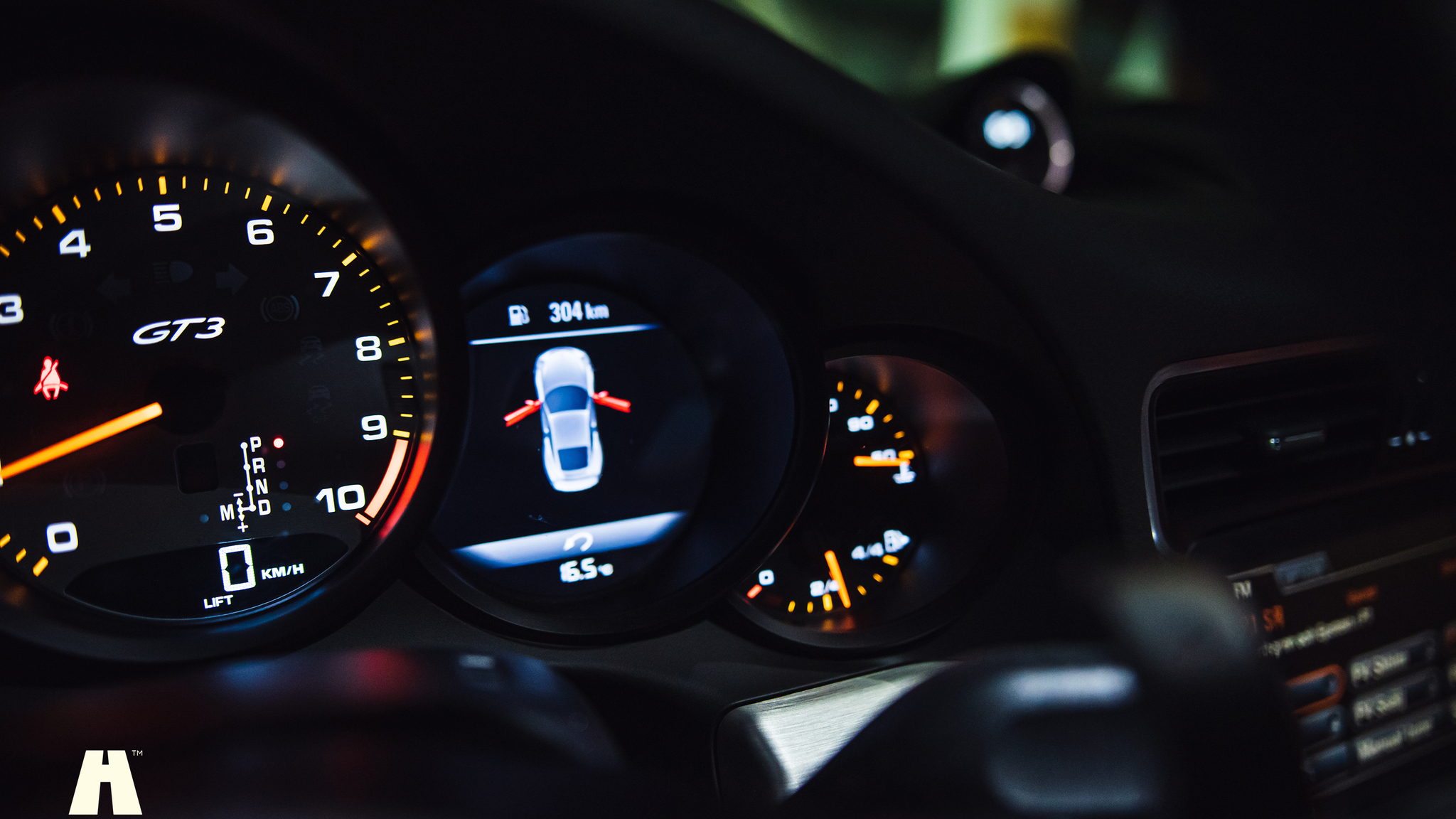 Innenraumfoto von 2015 Porsche 991 GT3 2015