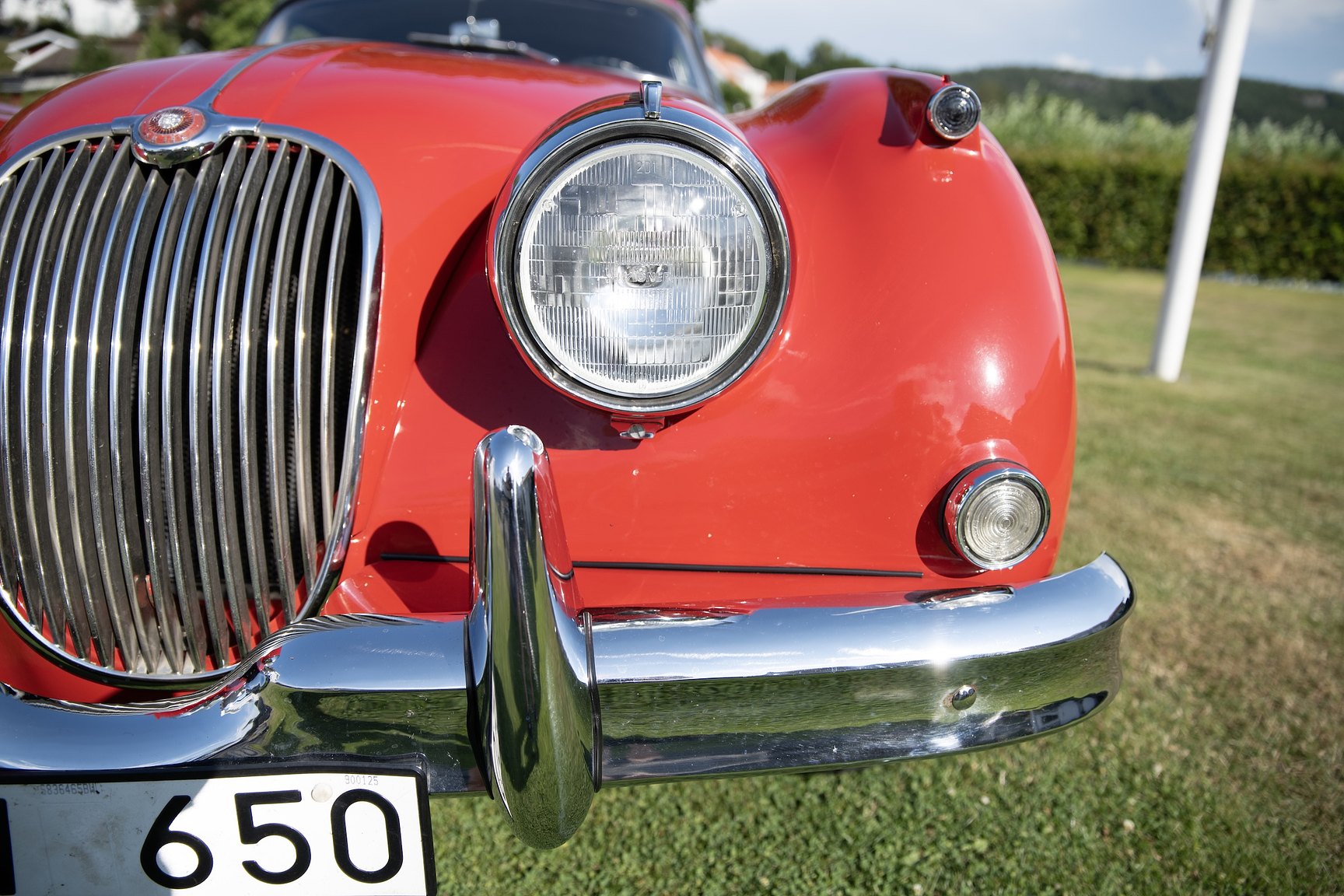 Exterior image of 1959 Jaguar XK 150