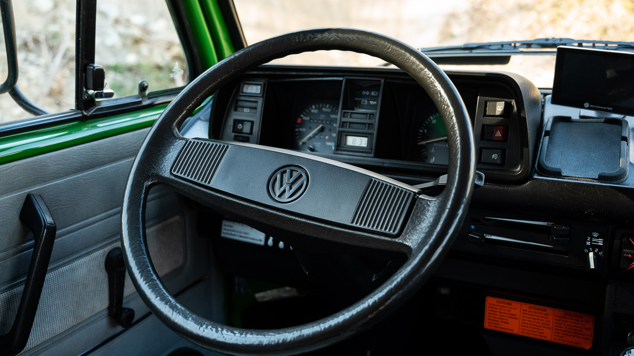 Interior image of 1992 Volkswagen T3 Kombi Syncro 16" Westfalia