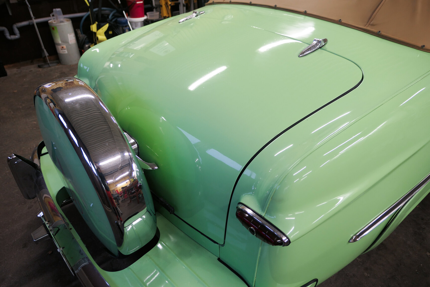 Exterior image of 1949 Ford Custom Convertible