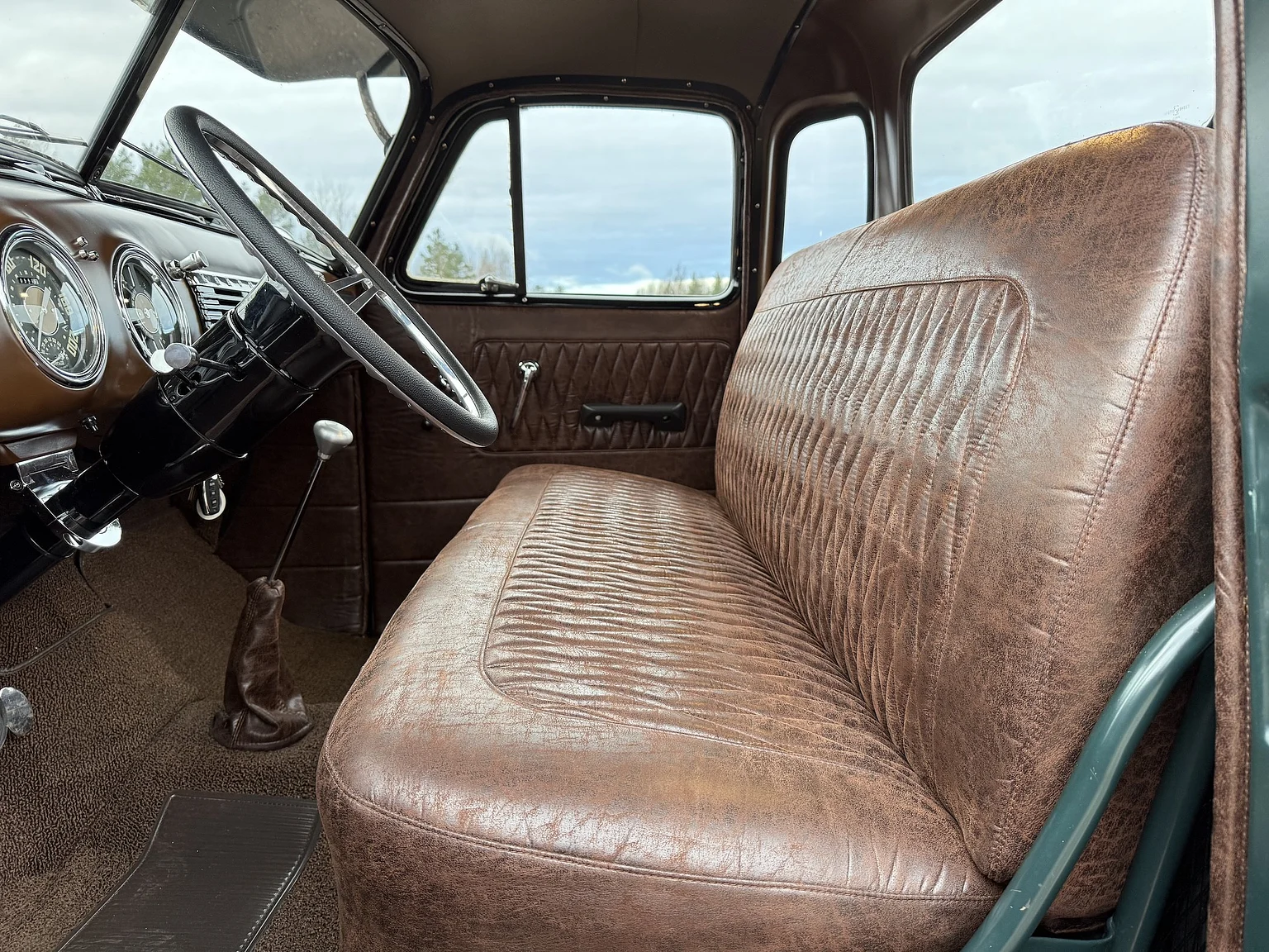 Interiörbild 1953 Chevrolet 3600 Custom by Järudds (7)