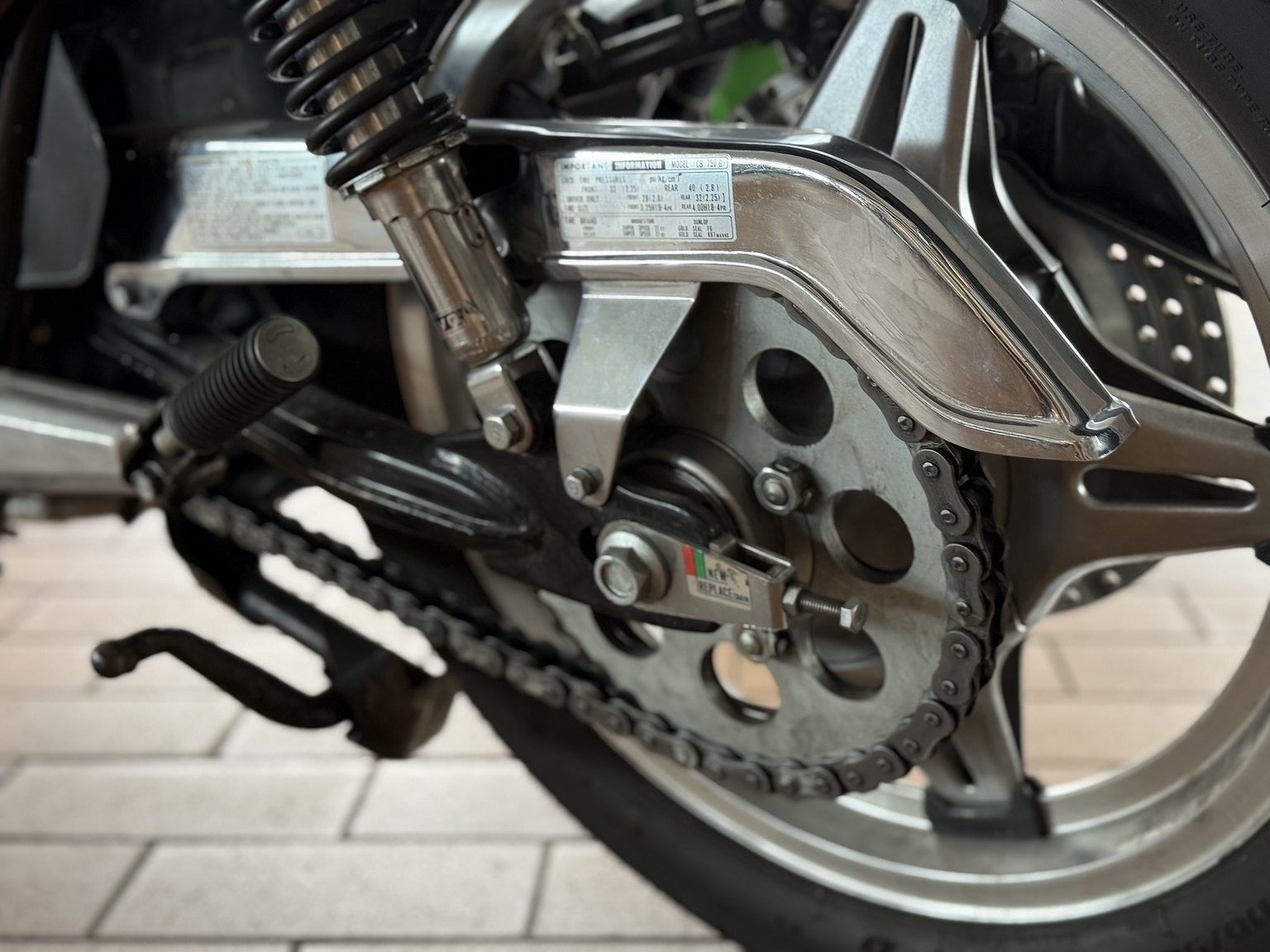 1978 Honda CB750, Mekanik