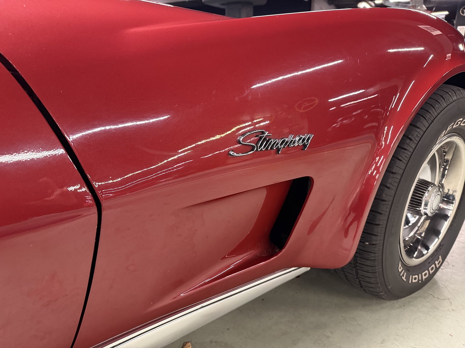 Exteriörbild på 1974 Chevrolet Corvette Stingray