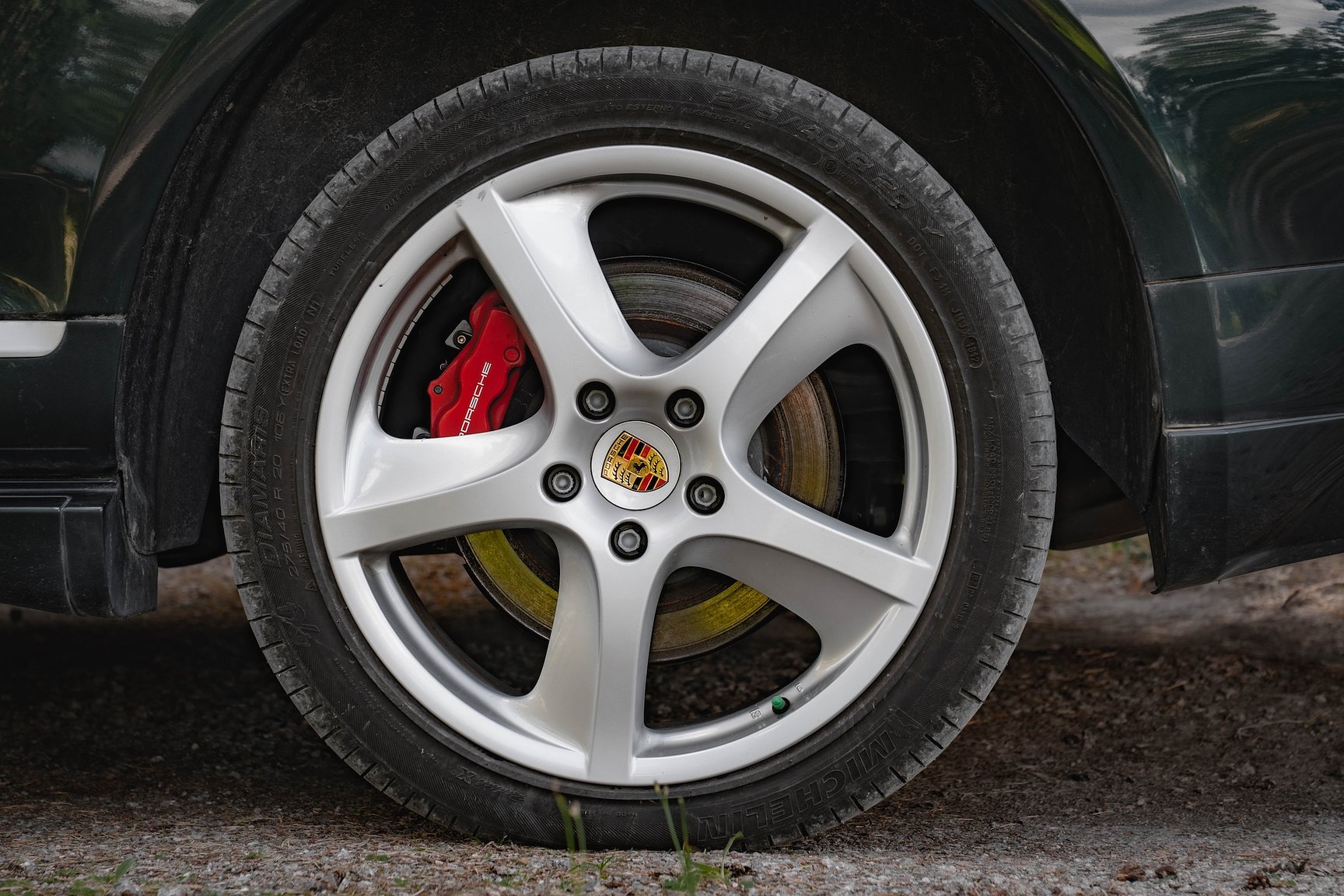 Exterior image of 2005 Porsche Cayenne Turbo WLS