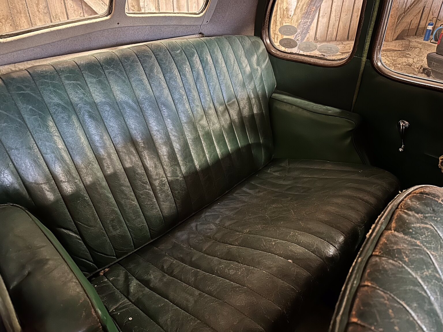 Innenraumfoto von 1938 Austin 10 1.1 Cambridge