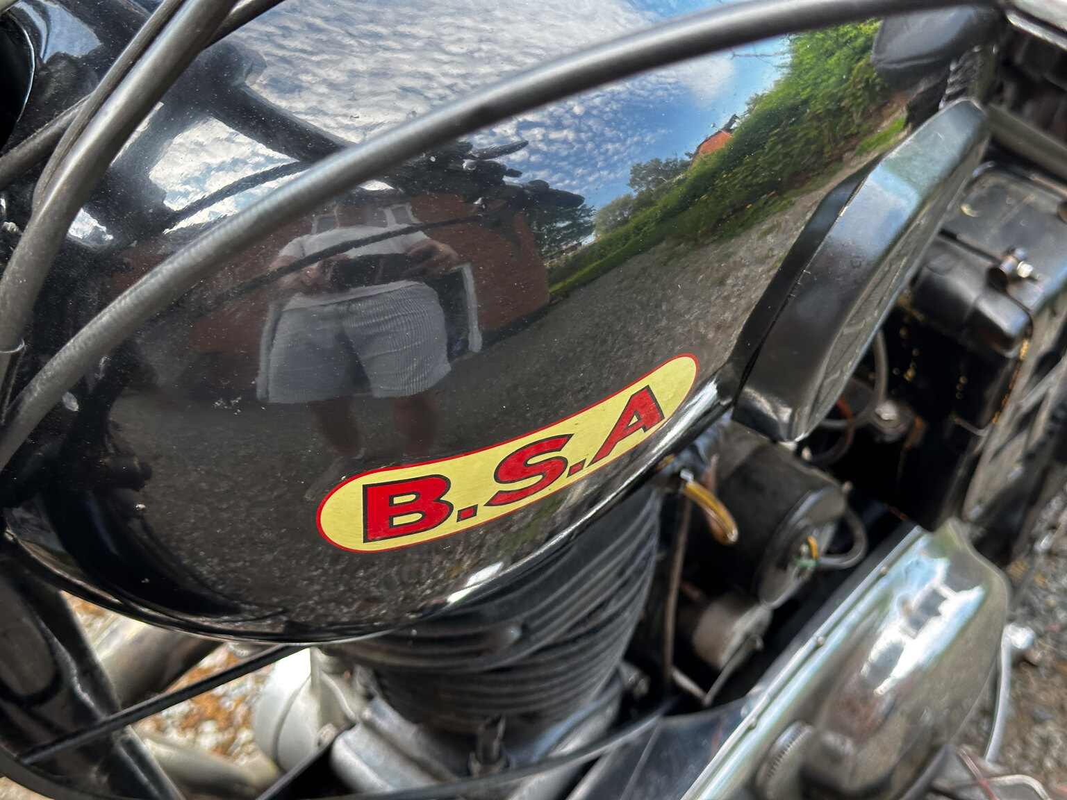 Exterior image of 1943 BSA 500