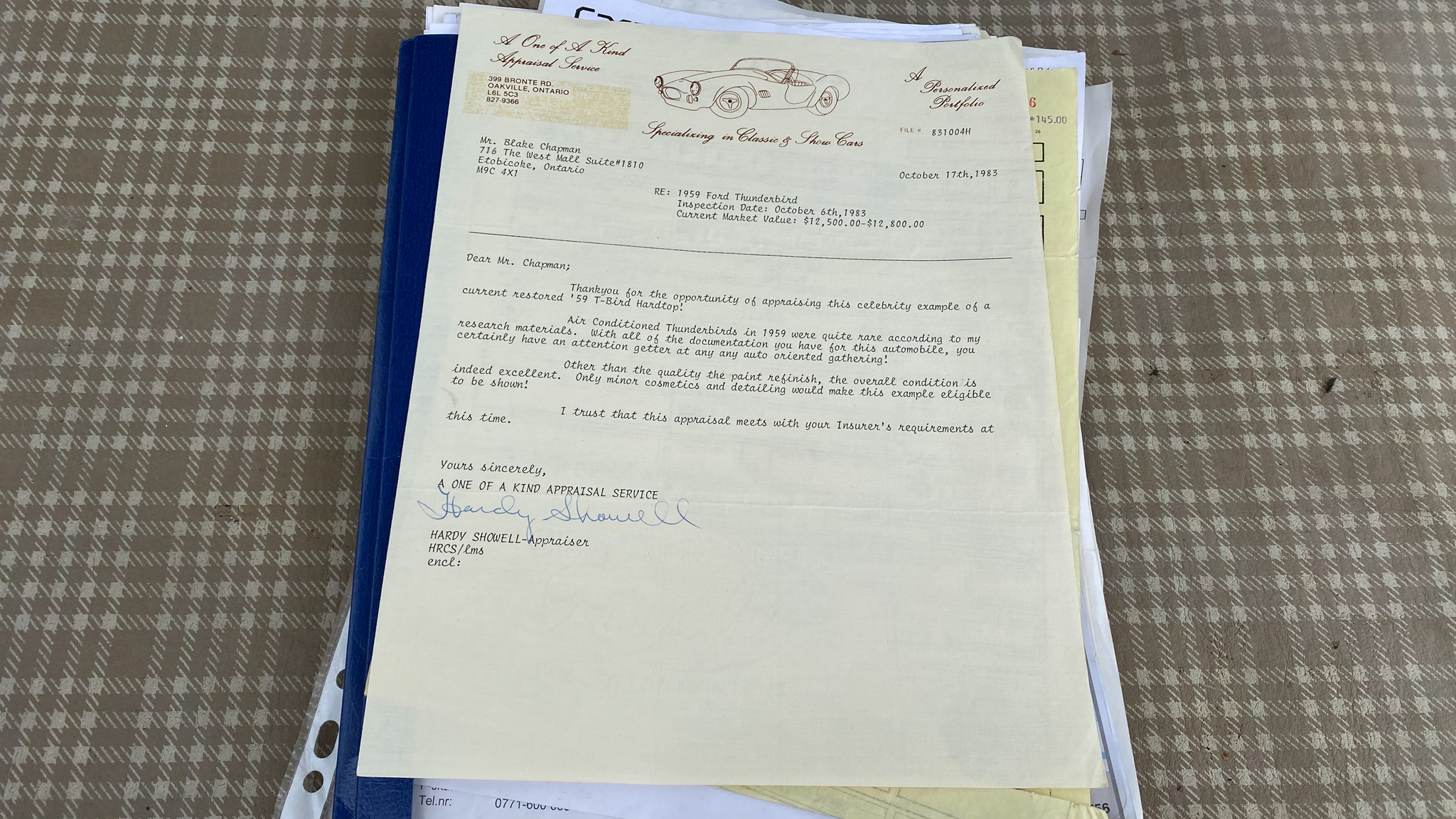 Dokumentation, 1959 Ford Thunderbird hardtop (16)