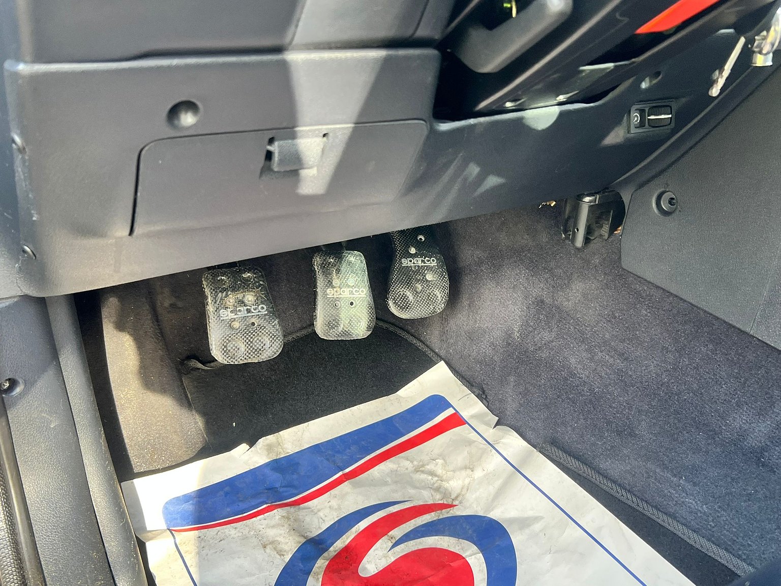 Interiörbild 1993 Ford Escort RS Cosworth "Big Turbo"