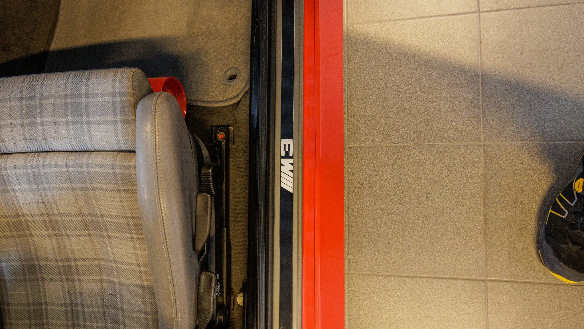 Interiörbild 1988 BMW E30 M3 EVO II