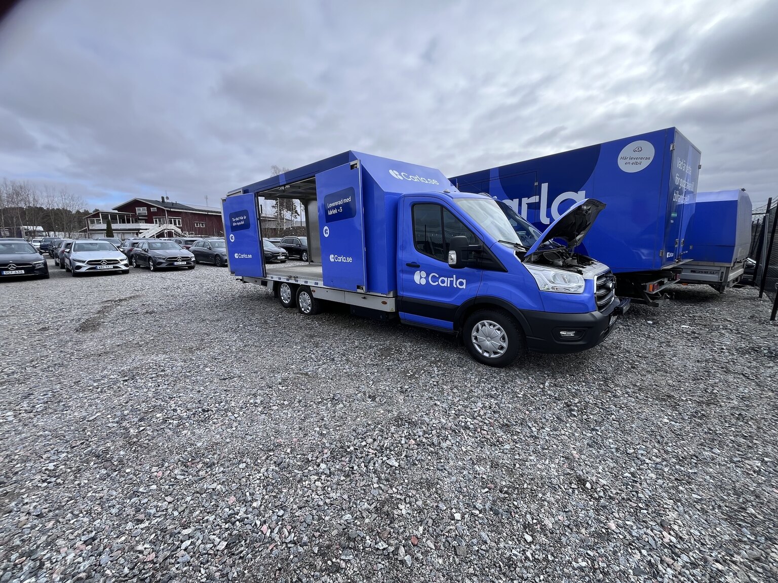 Aussenfoto 2022 Ford Transit fordonstransport
