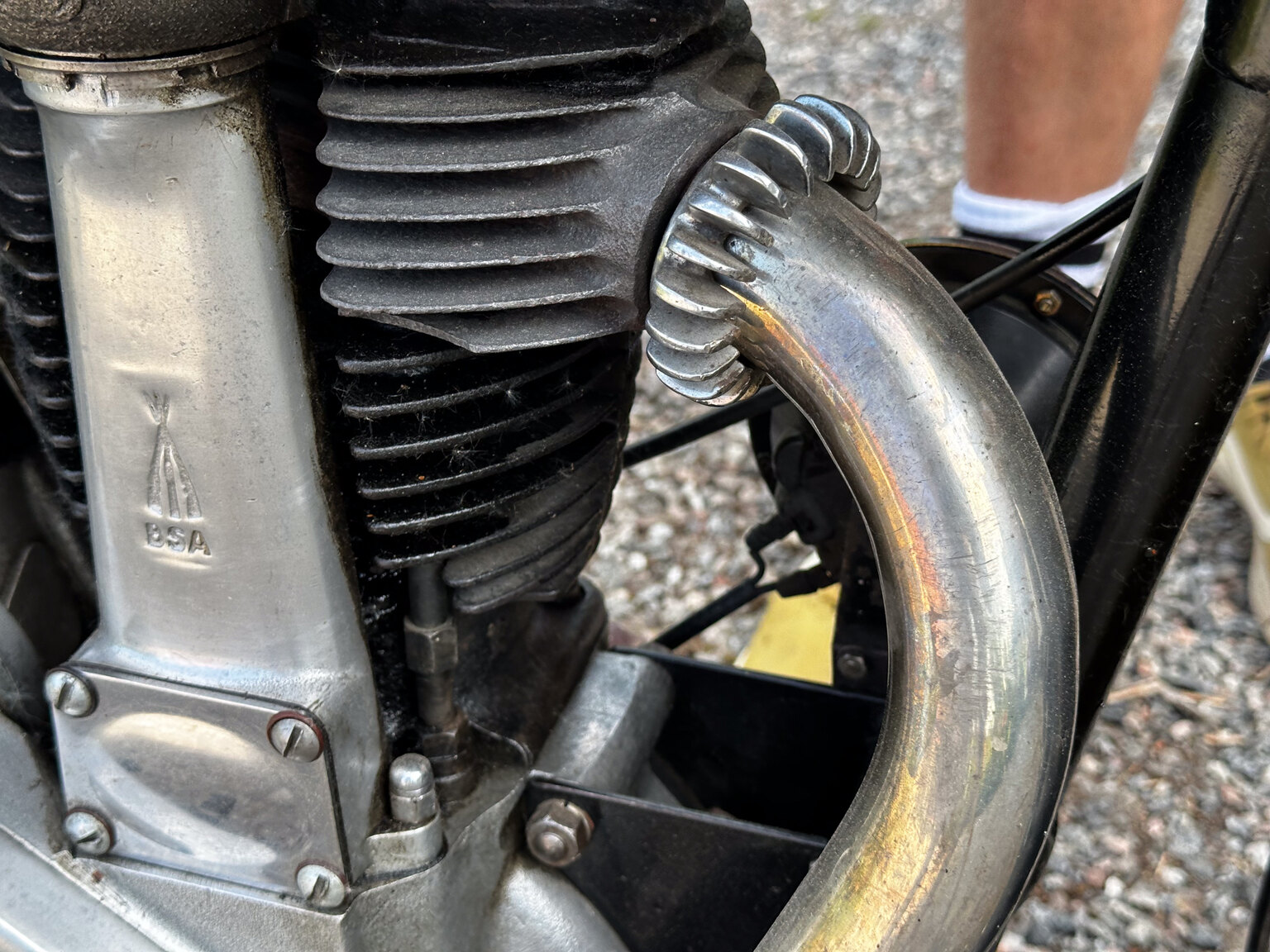 Image of 1943 BSA 500 mechanics