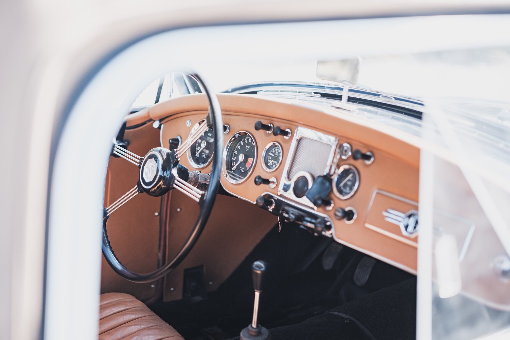 Innenraumfoto von 1961 MG MGA 1600 mk2