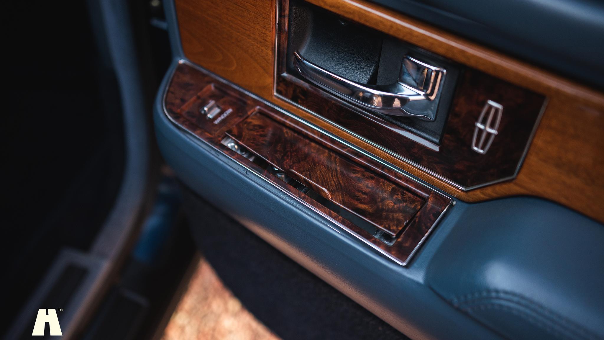 Interiörbild 1992 Lincoln Town Car Limousine 