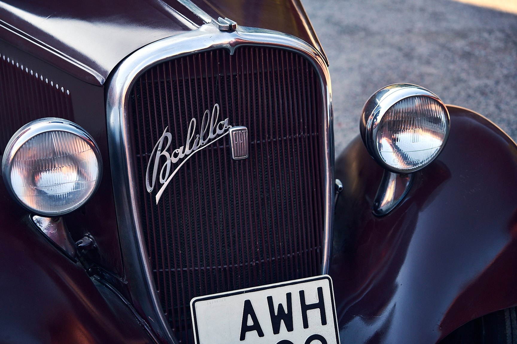 Exterior image of 1934 FIAT 508 Balilla 