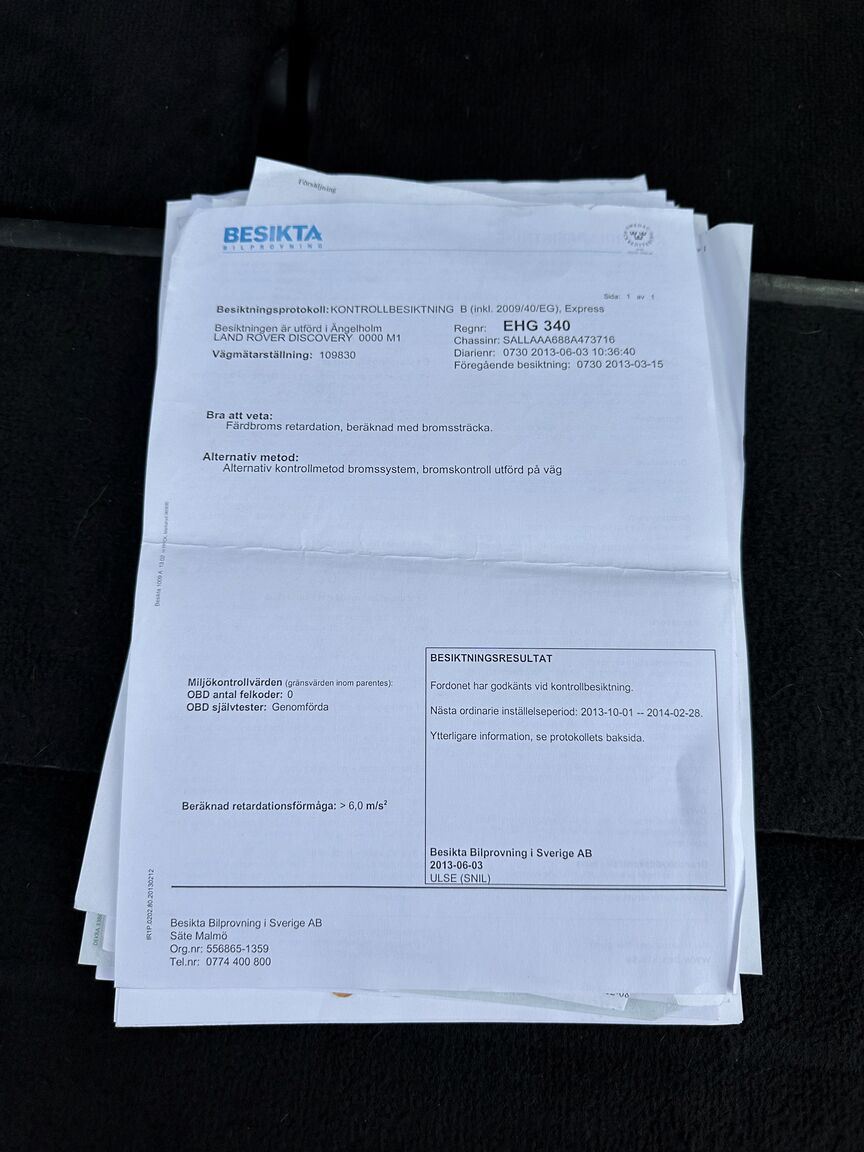 Dokumentation, 2008 Land Rover Discovery TDV6 SE (20)