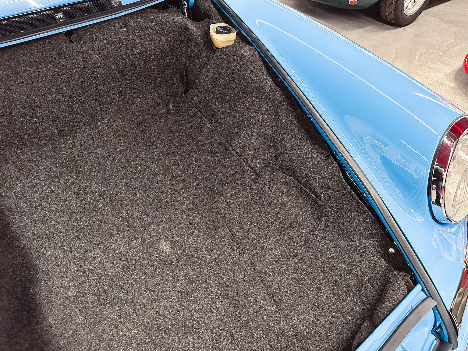 Interiörbild 1970 Porsche 911 E Targa
